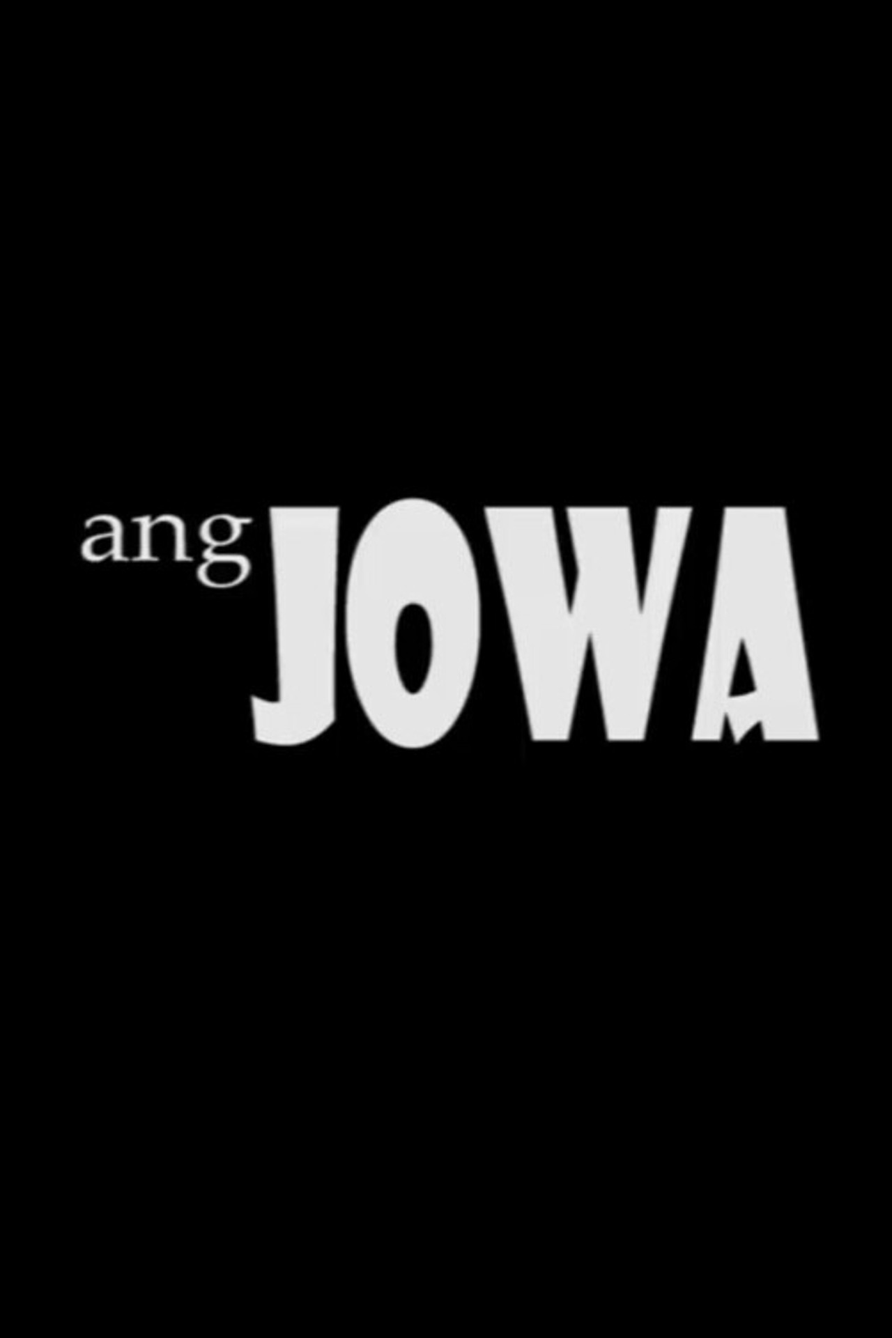 Ang jowa filmaffisch
