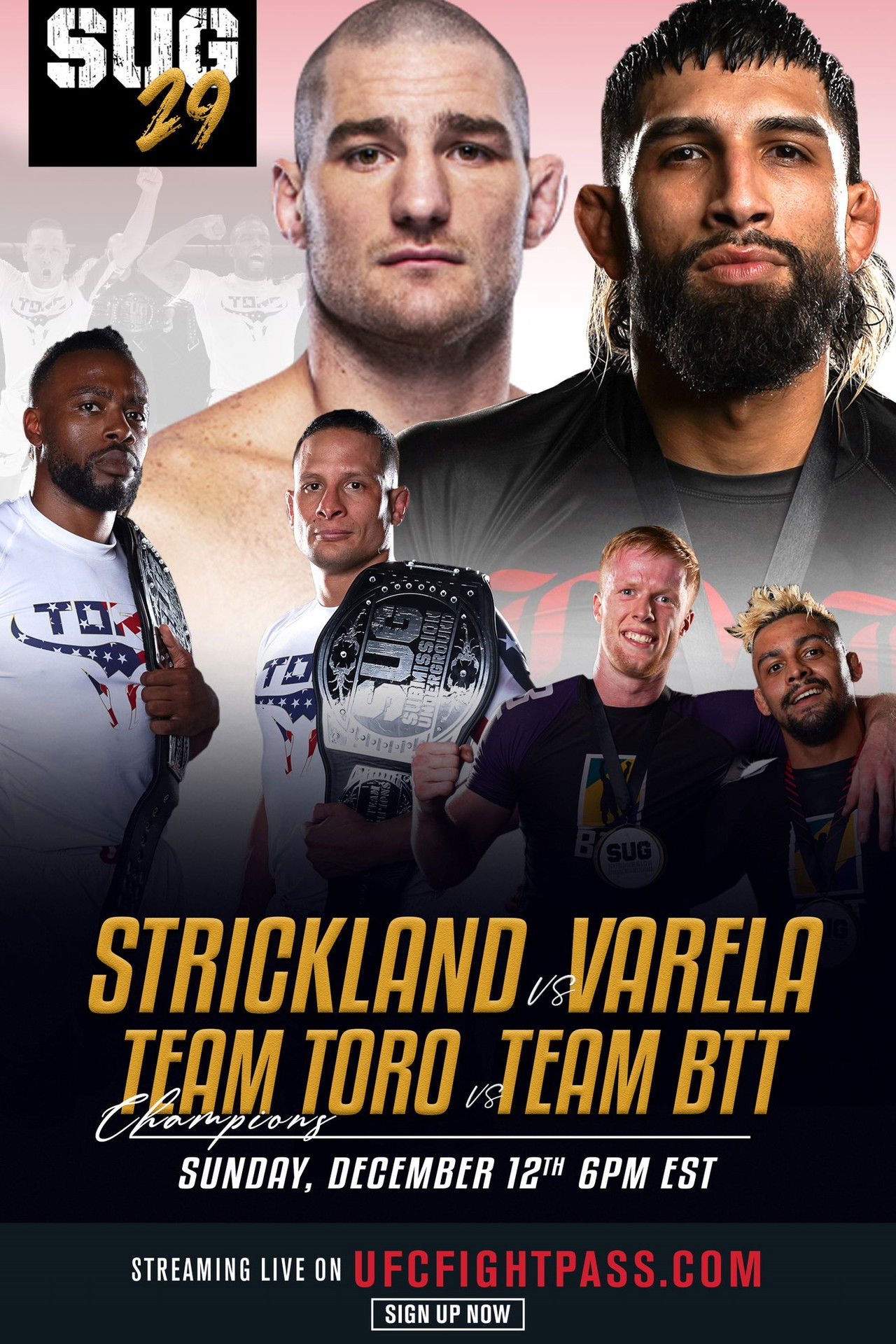 Submission Underground 29 Backdrop