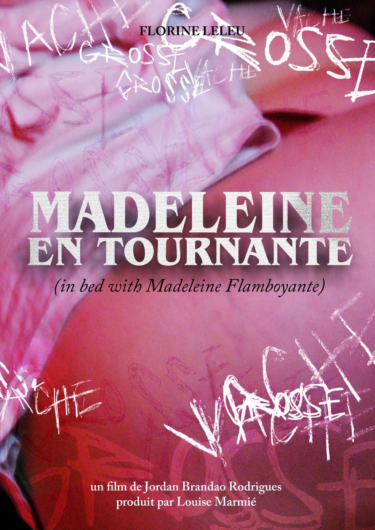 MADELEINE EN TOURNANTE (in bed with Madeleine Flamboyante) Backdrop