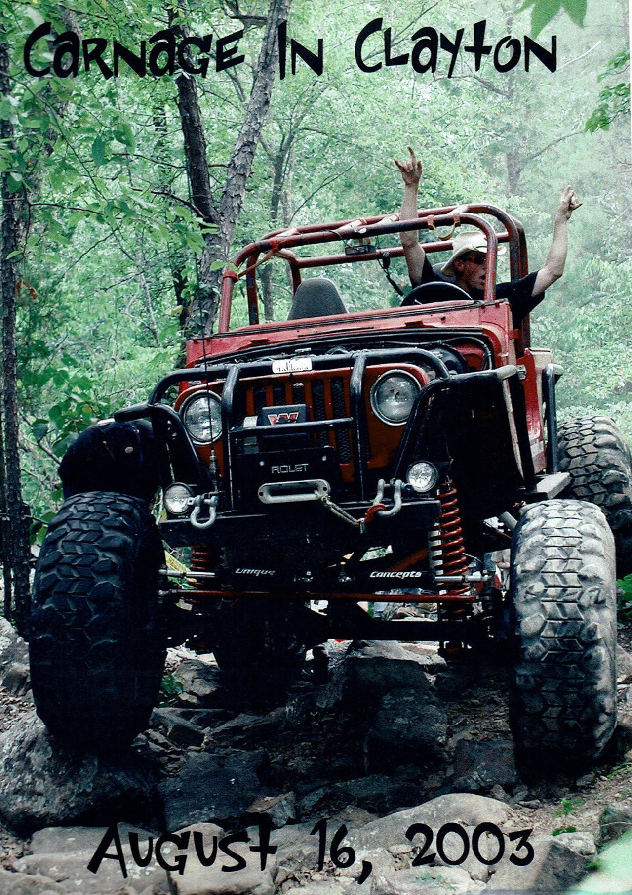 Carnage in Clayton poster