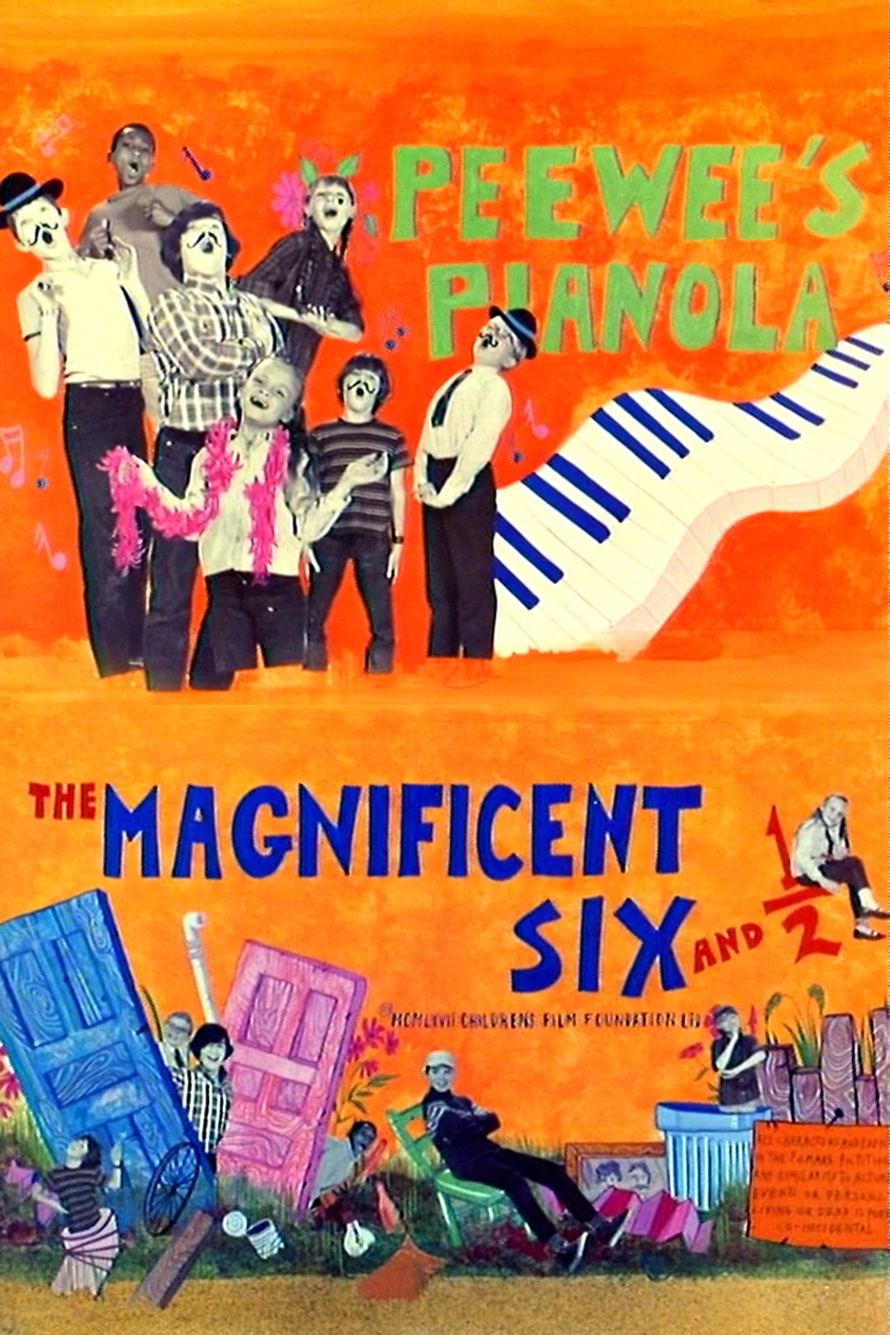 The Magnificent Six and ½: Peewee's Pianola Backdrop