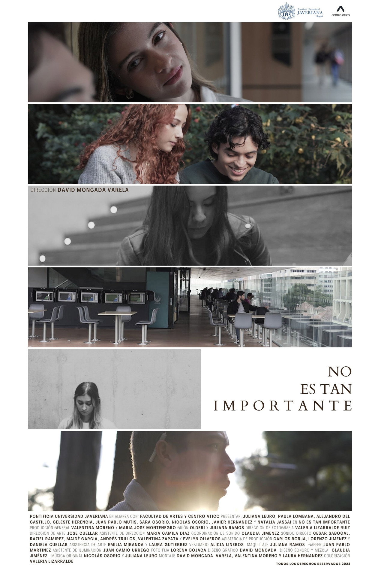 No es tan importante filmaffisch
