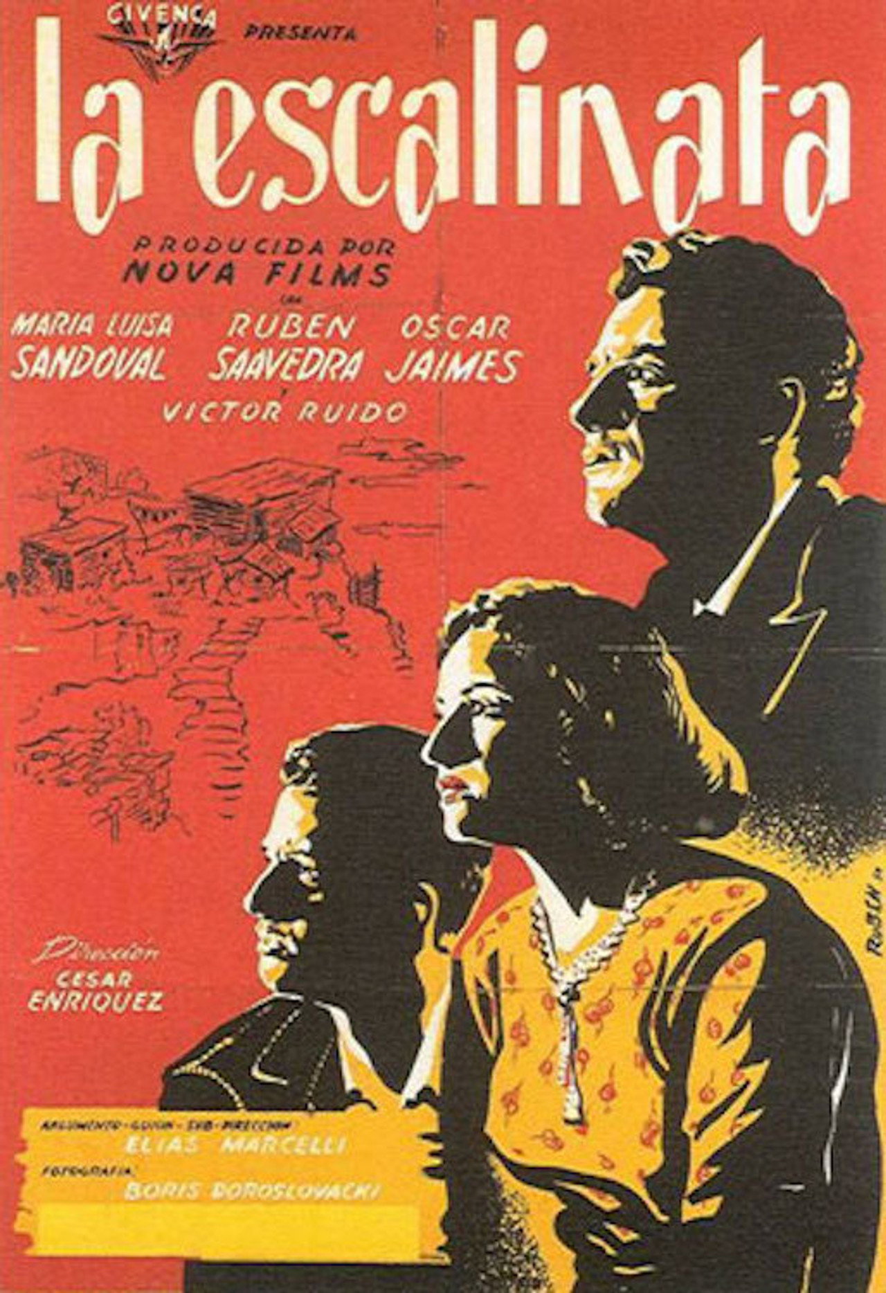 La escalinata filmaffisch