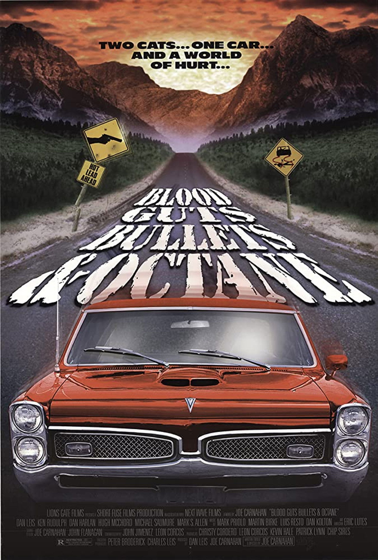 Blood, Guts, Bullets and Octane Backdrop