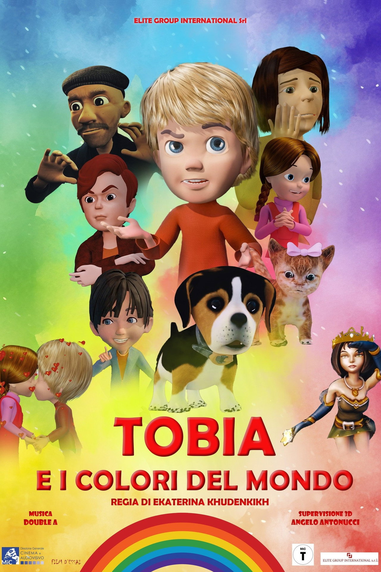 Tobia e i colori del mondo filmaffisch