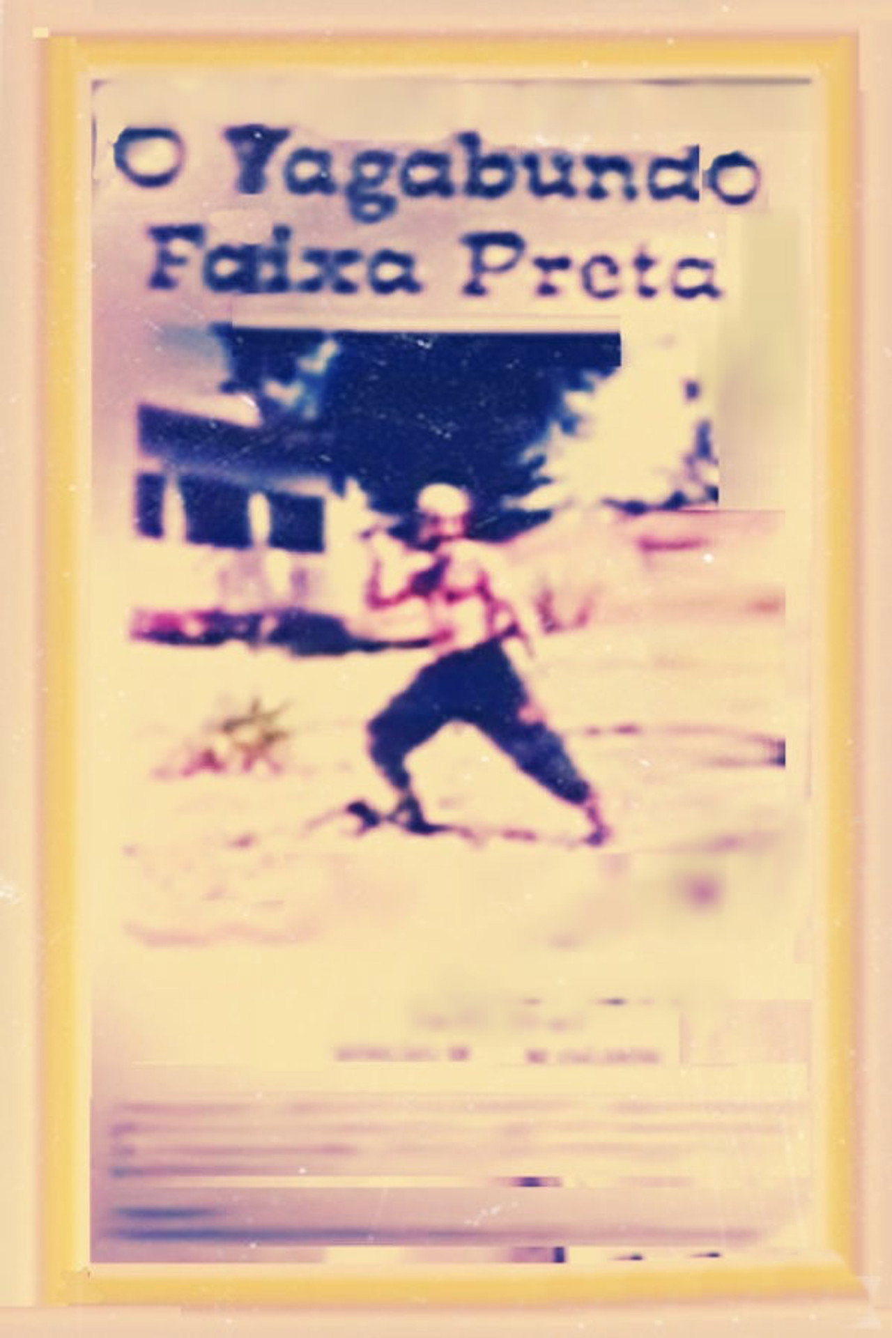 O Vagabundo Faixa Preta Backdrop