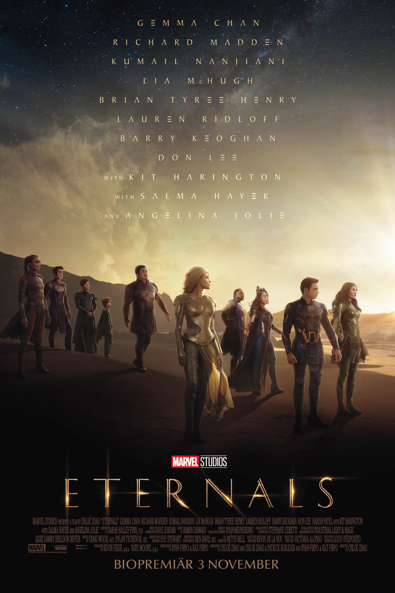 Eternals filmaffisch