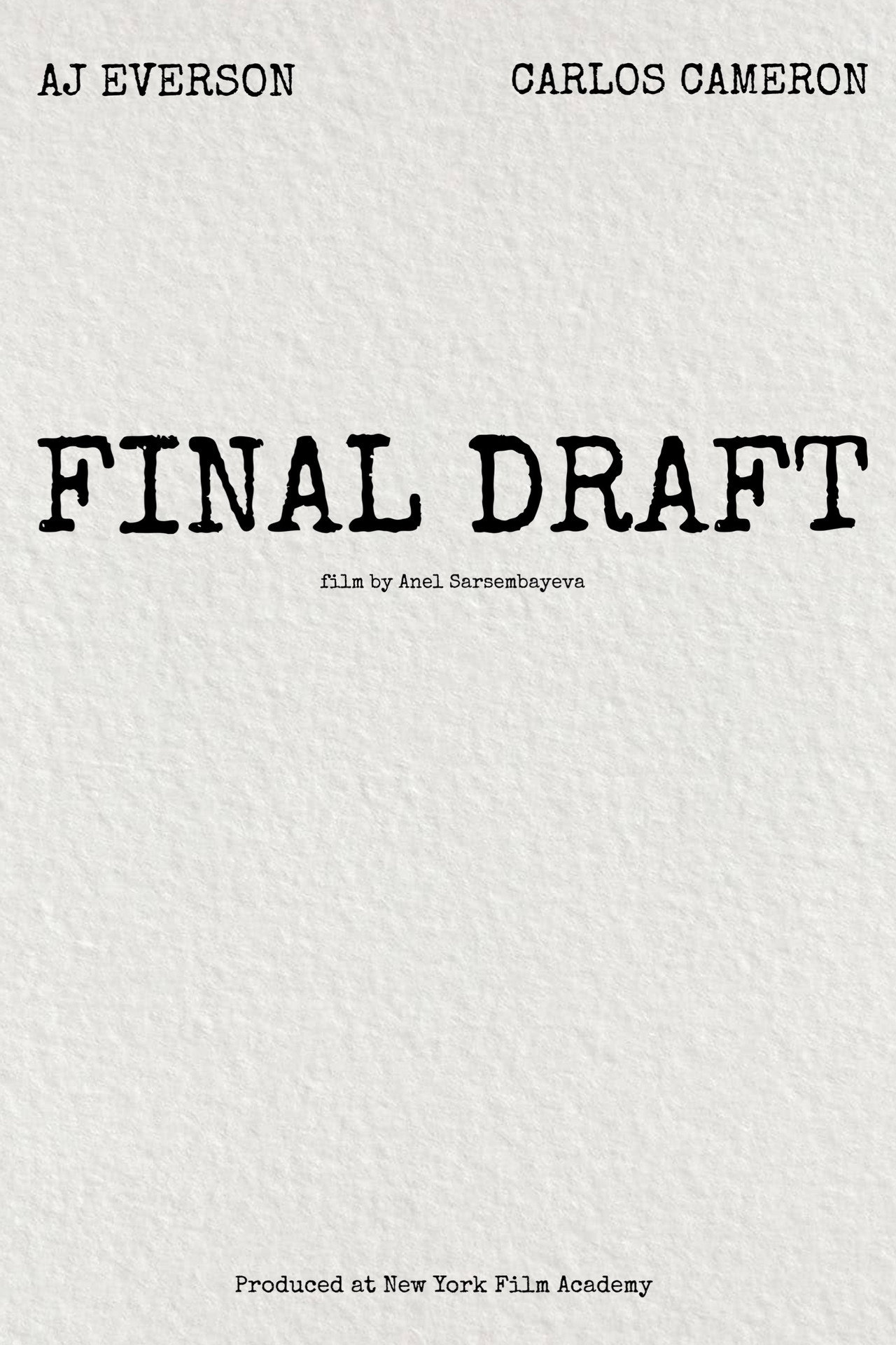 Final Draft