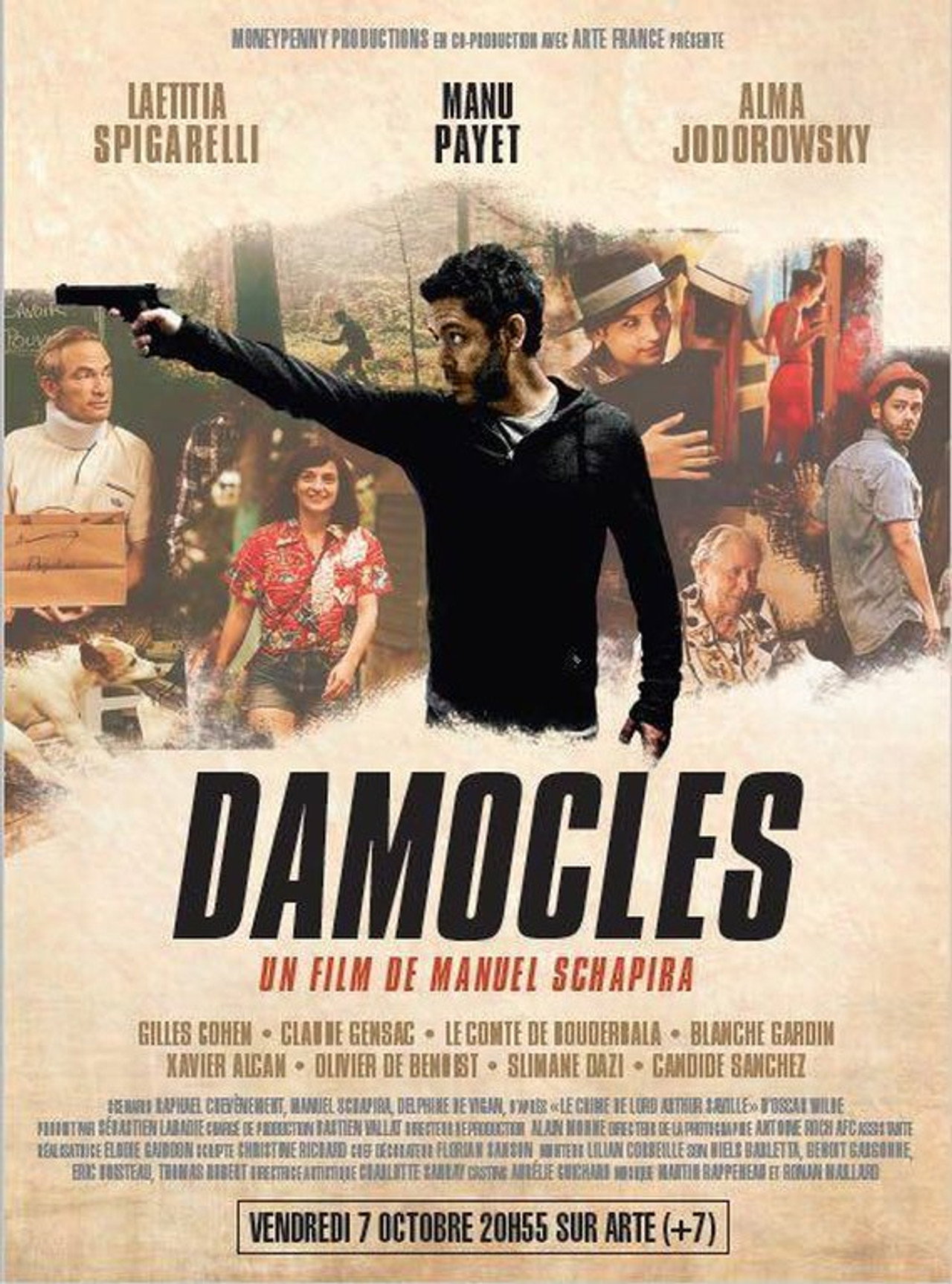 Damoclès filmaffisch