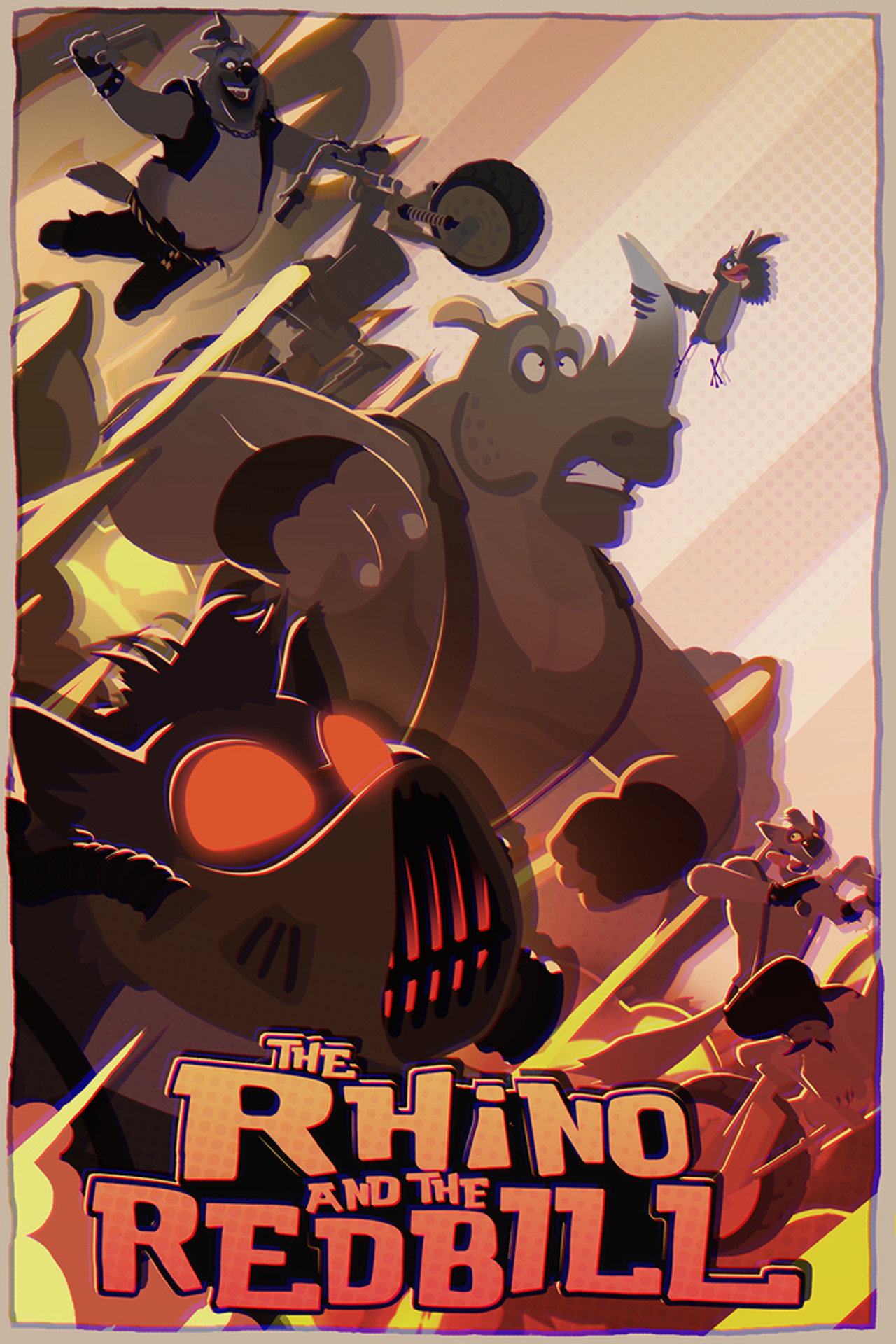 The Rhino and the Redbill filmaffisch