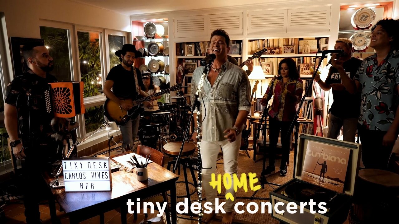 NPR Tiny Desk Concerts - Season 13 Episode 145 : Carlos Vives (Home) Concert