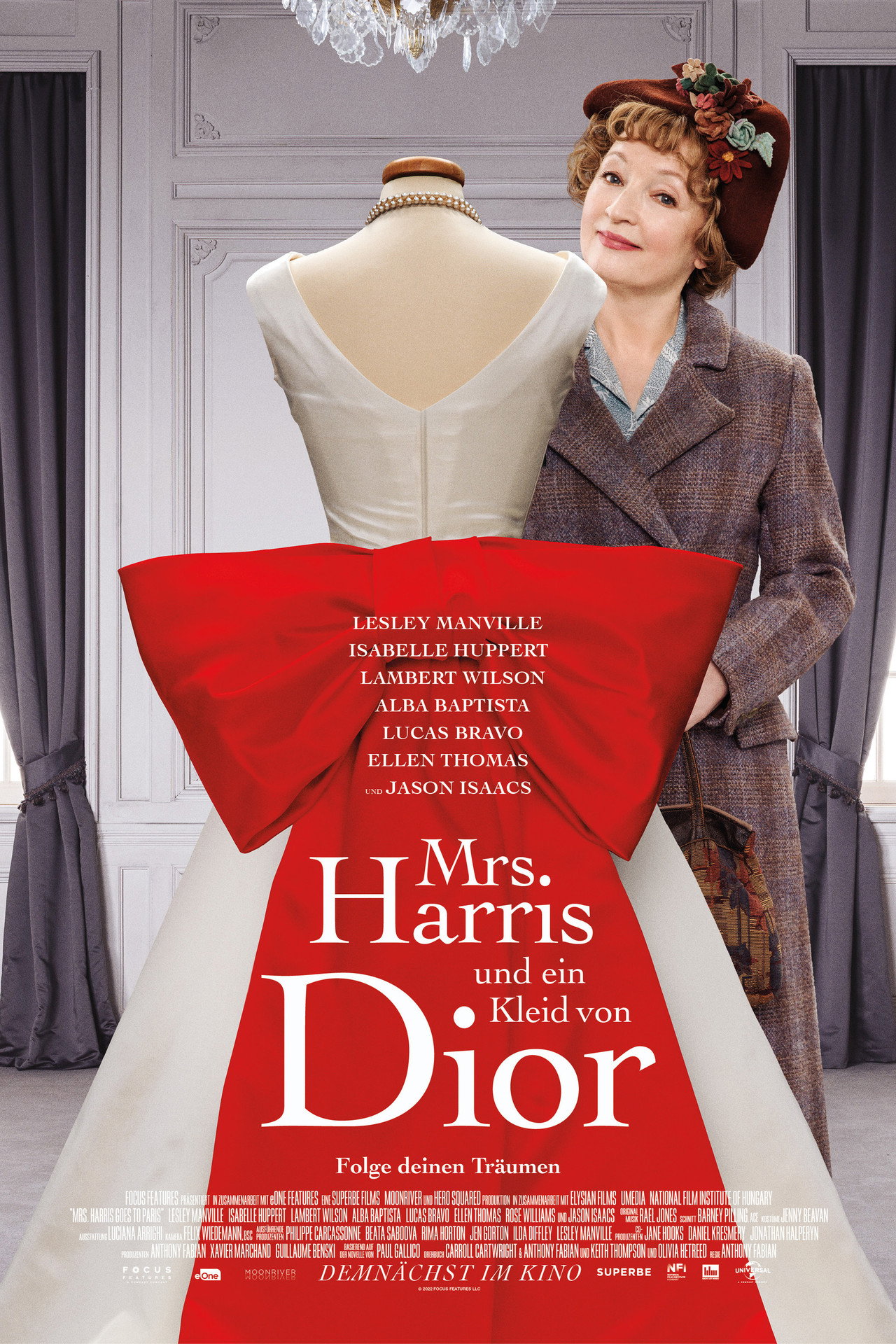 Mrs. Harris und ein Kleid von Dior