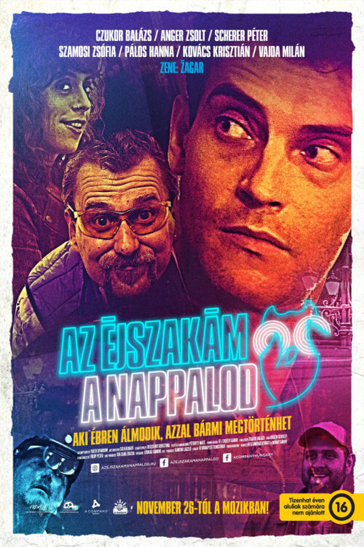 Az éjszakám a nappalod – plakát 3
