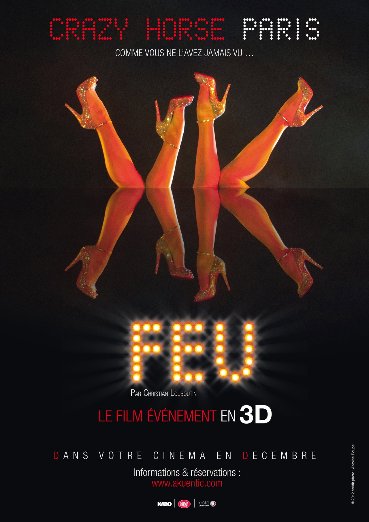 Feu: Crazy Horse Paris filmaffisch