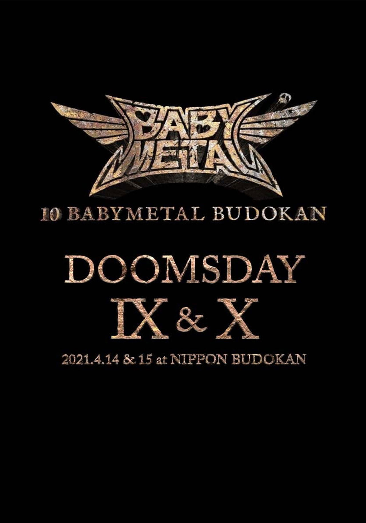 10 BABYMETAL BUDOKAN - DOOMSDAY IX & X Backdrop