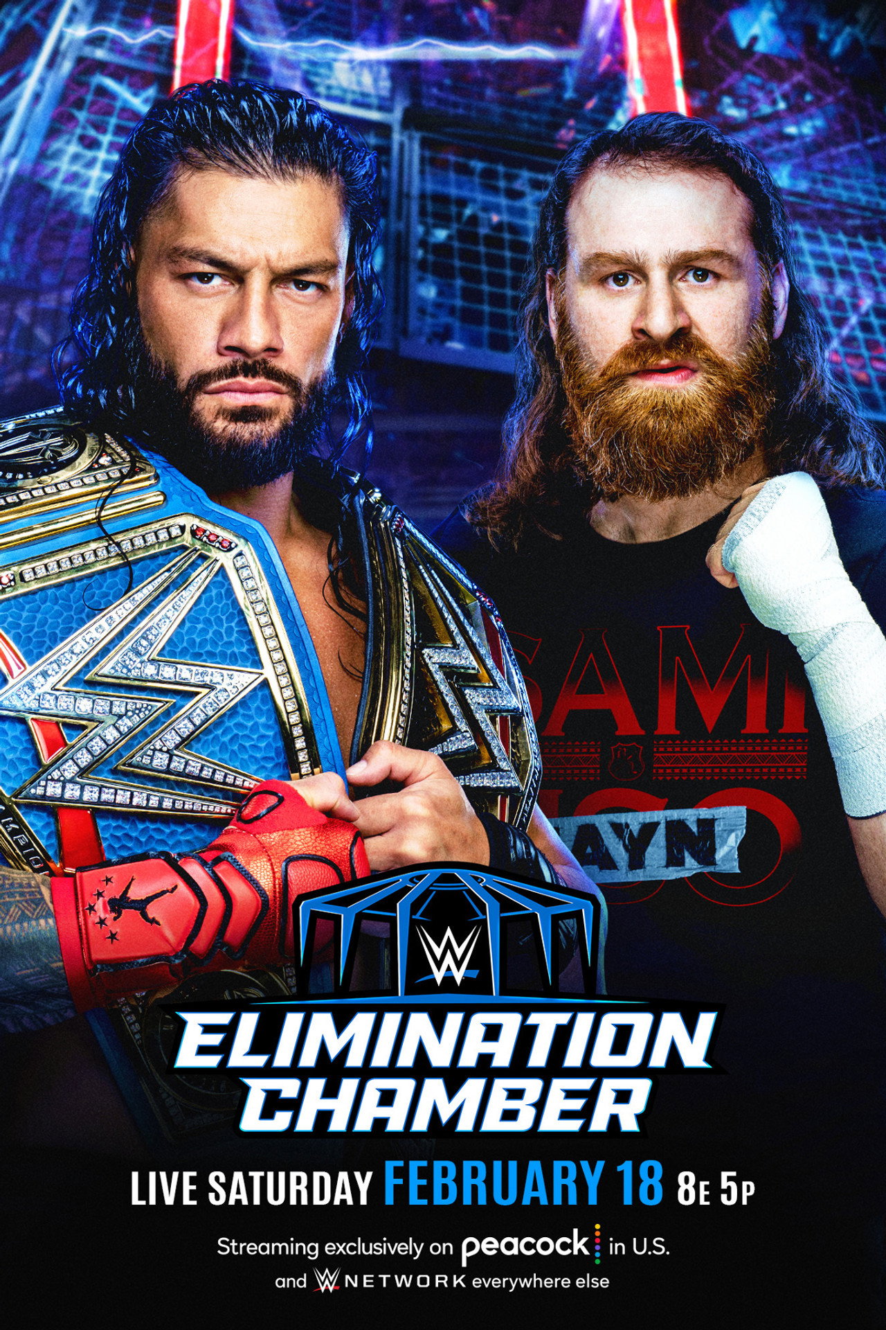WWE Elimination Chamber 2023 still 3