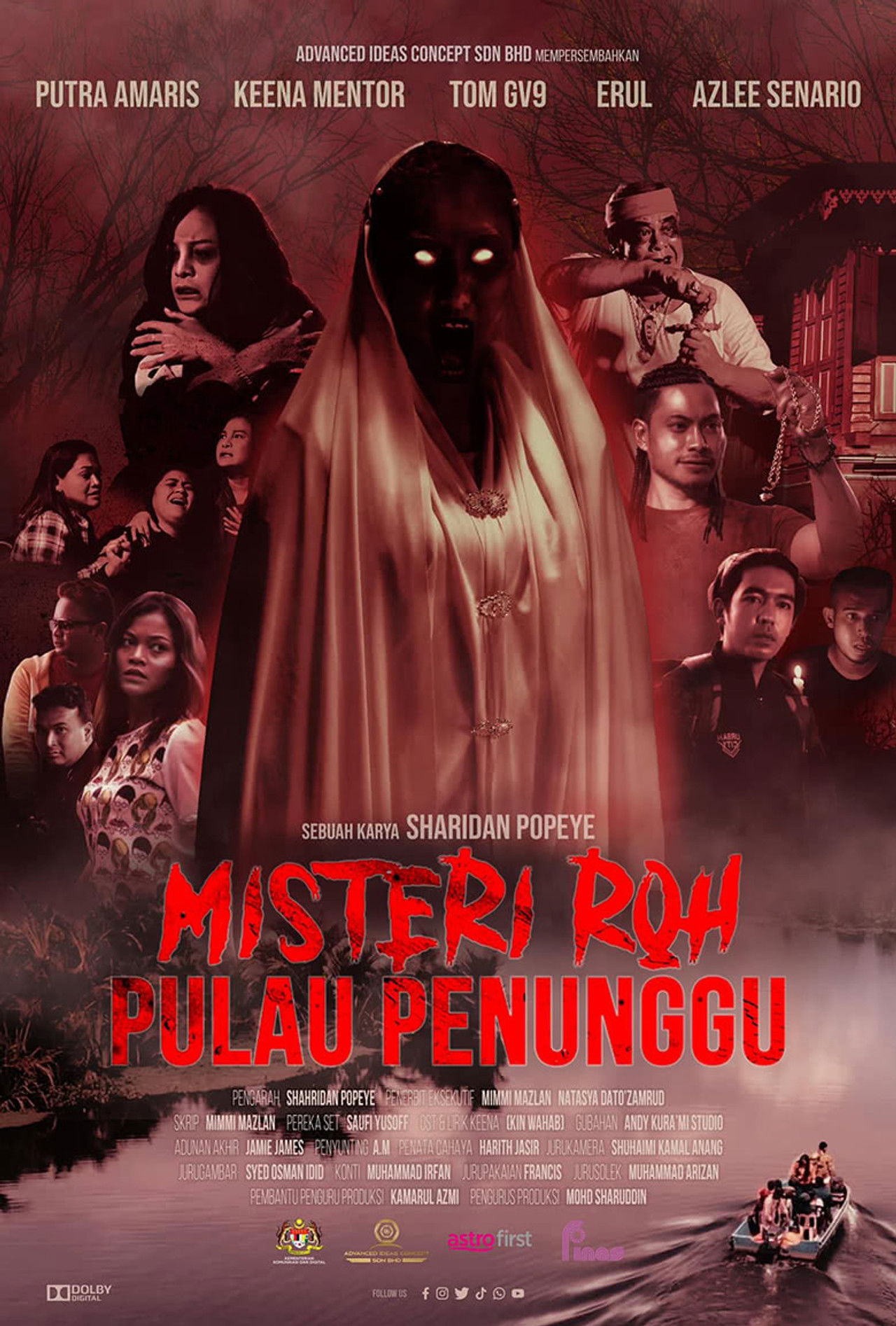 Misteri Roh Pulau Penunggu Backdrop