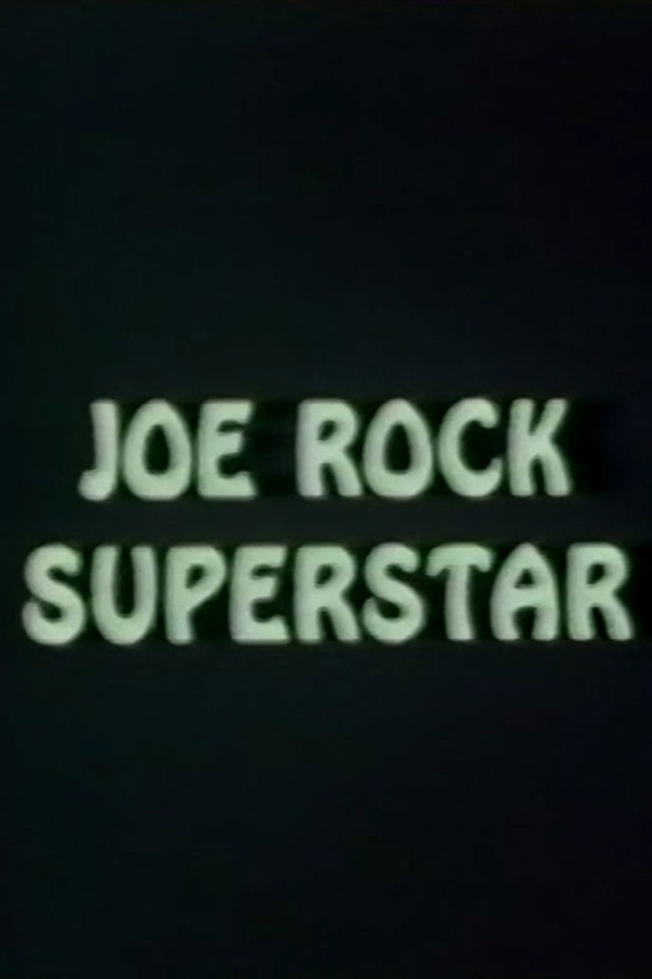 Joe Rock Superstar Backdrop