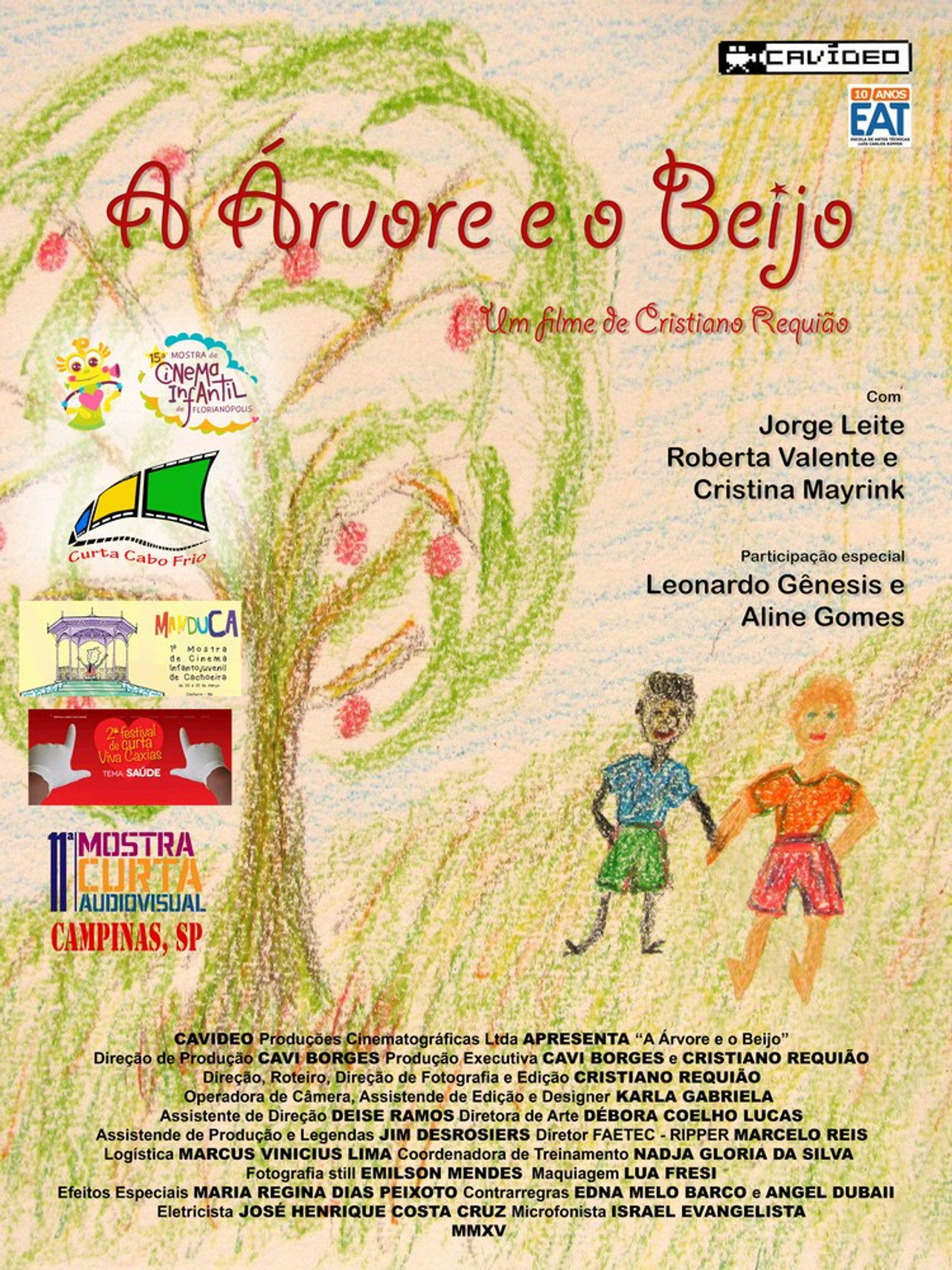 A Árvore e o Beijo filmaffisch