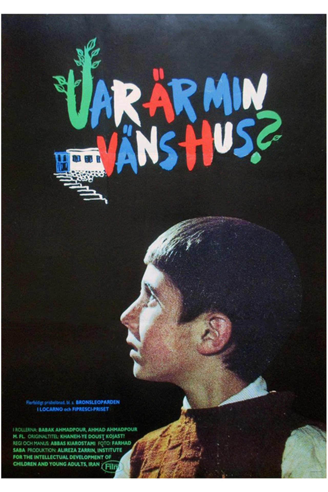 Var är min väns hus? filmaffisch
