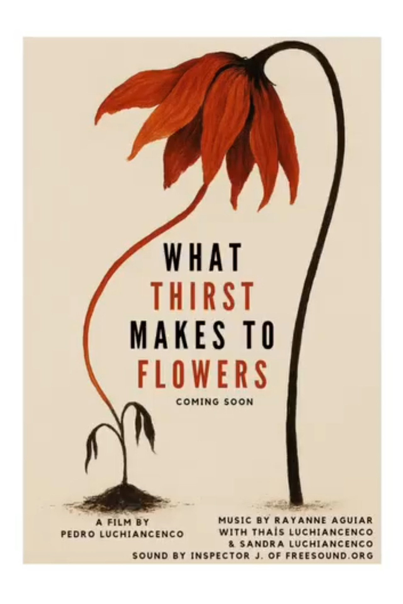 What Thirst Makes To Flowers