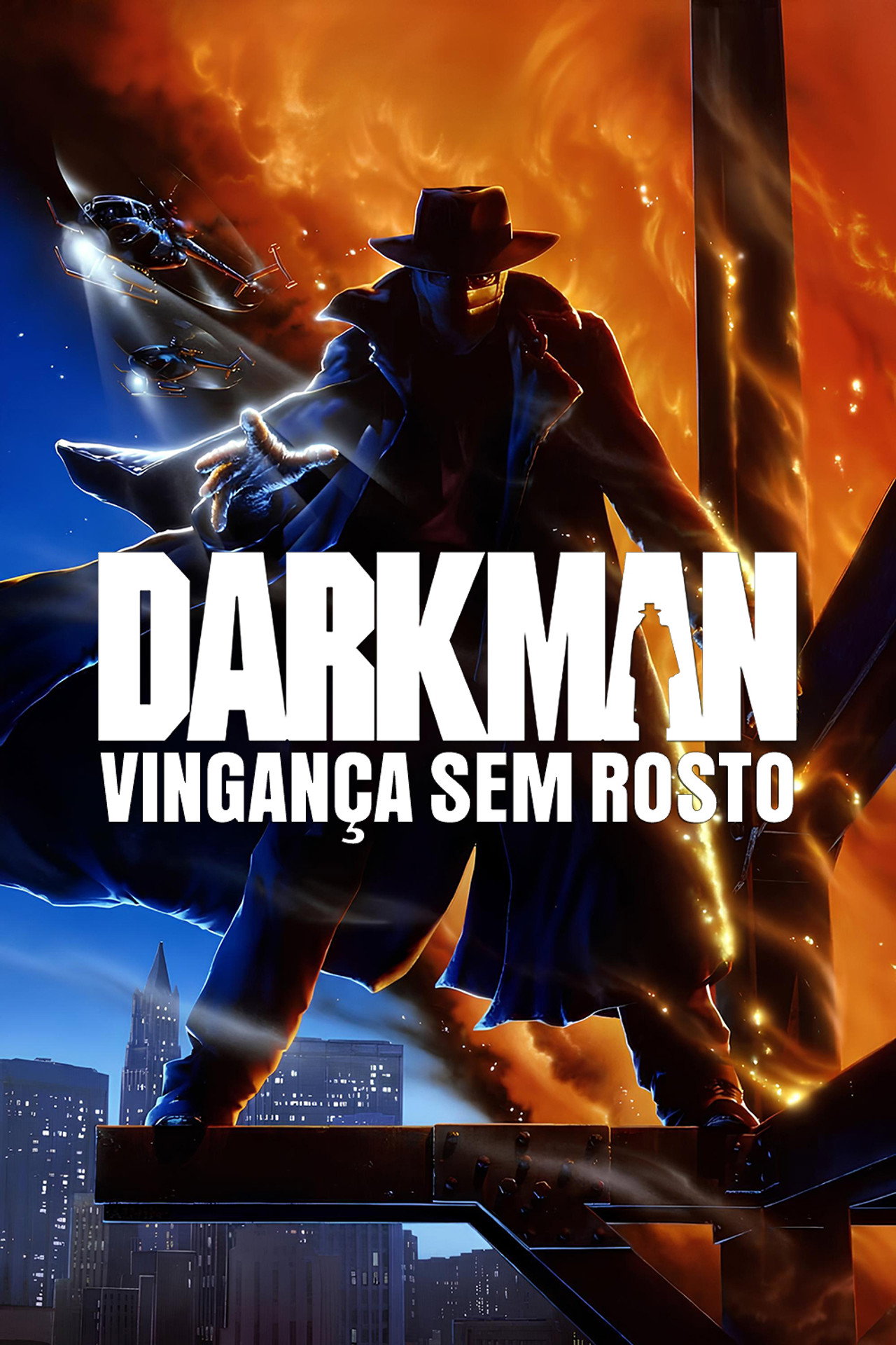 Pôster de Darkman: Vingança Sem Rosto