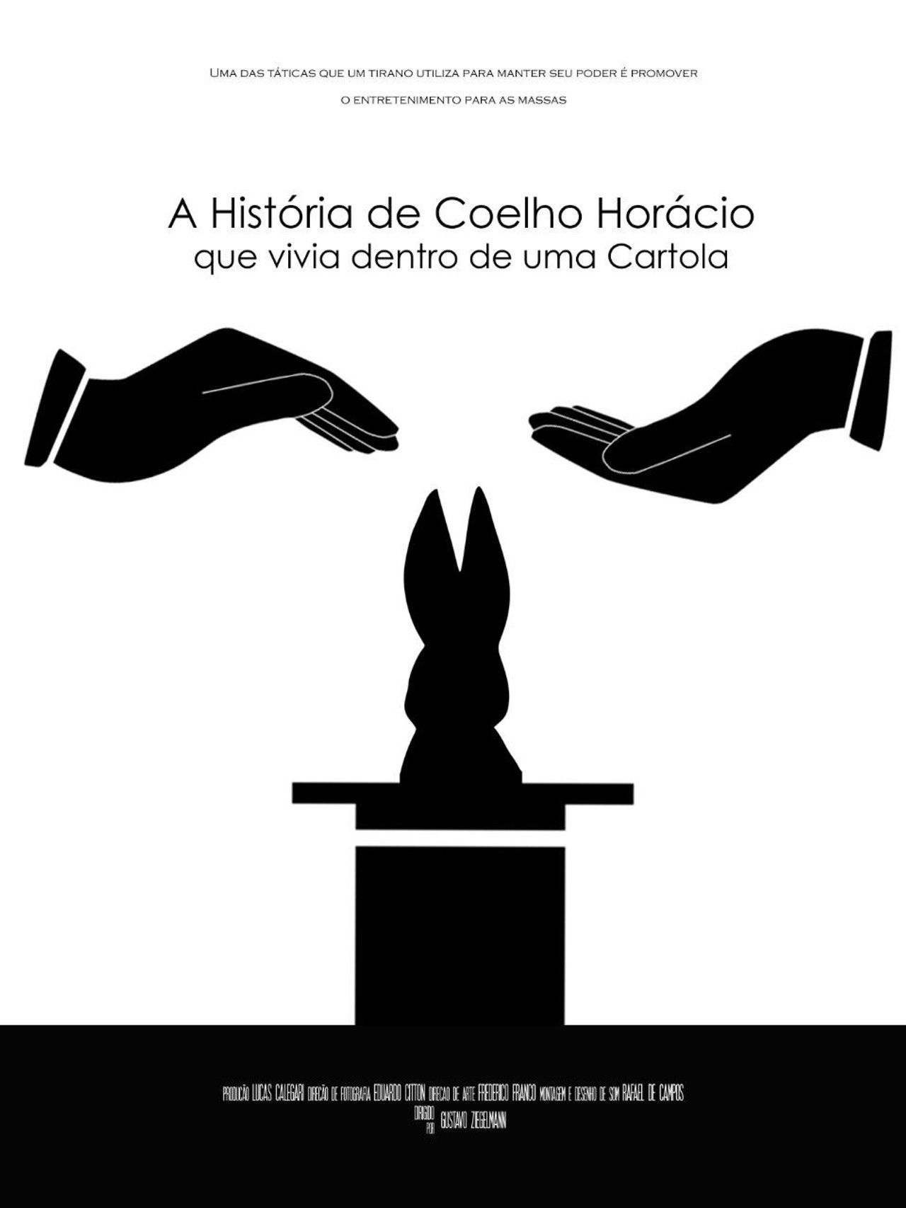 The story of Horace, the Rabbit, who lived inside a top hat Backdrop