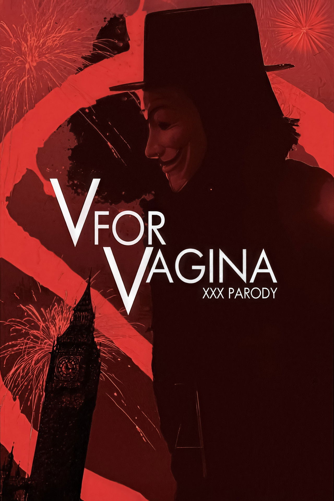 V For Vagina XXX Backdrop