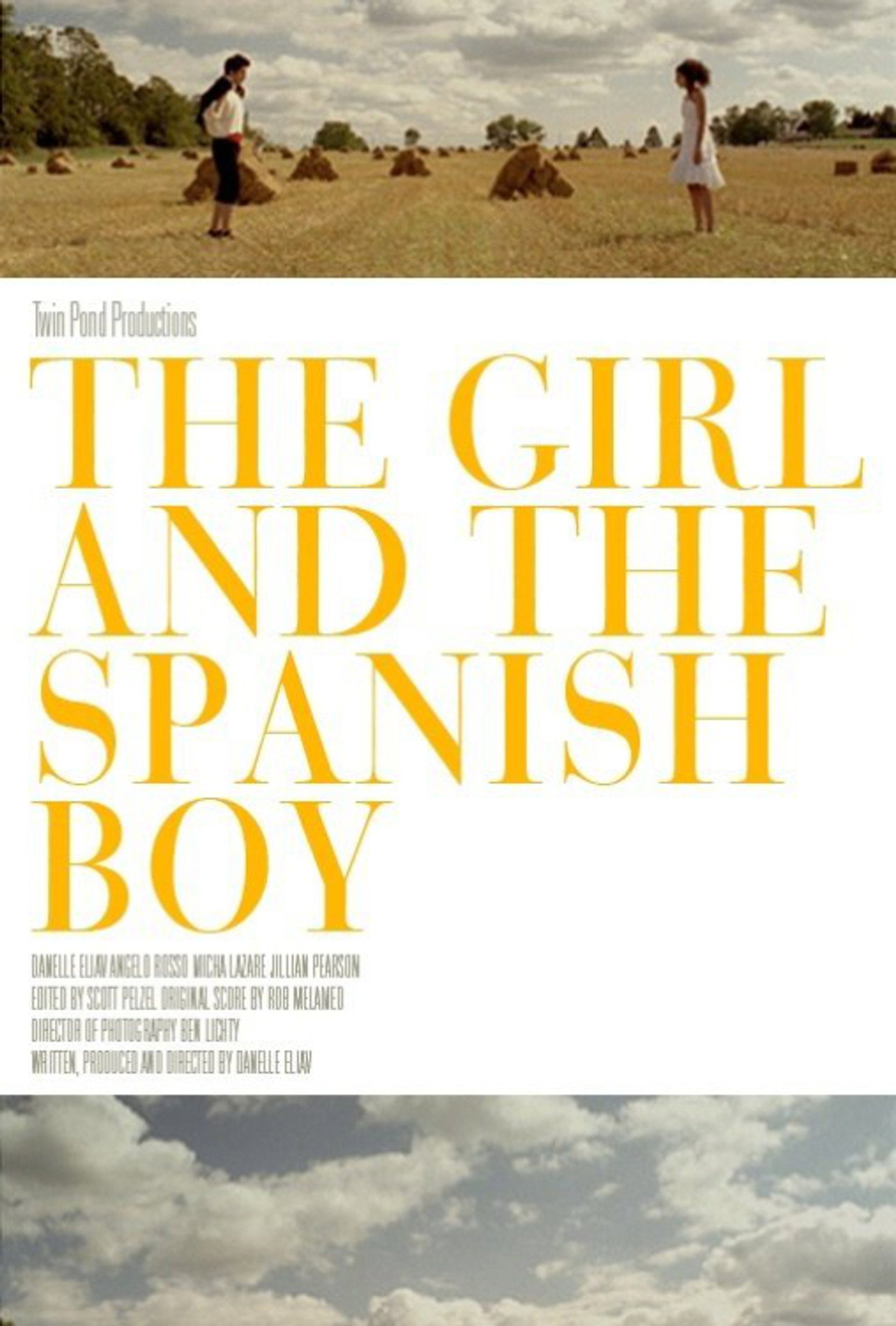 The Girl and the Spanish Boy Backdrop