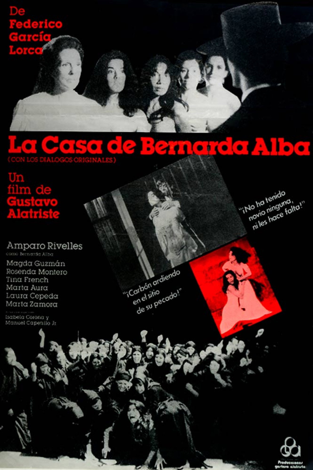 La casa de Bernarda Alba Backdrop
