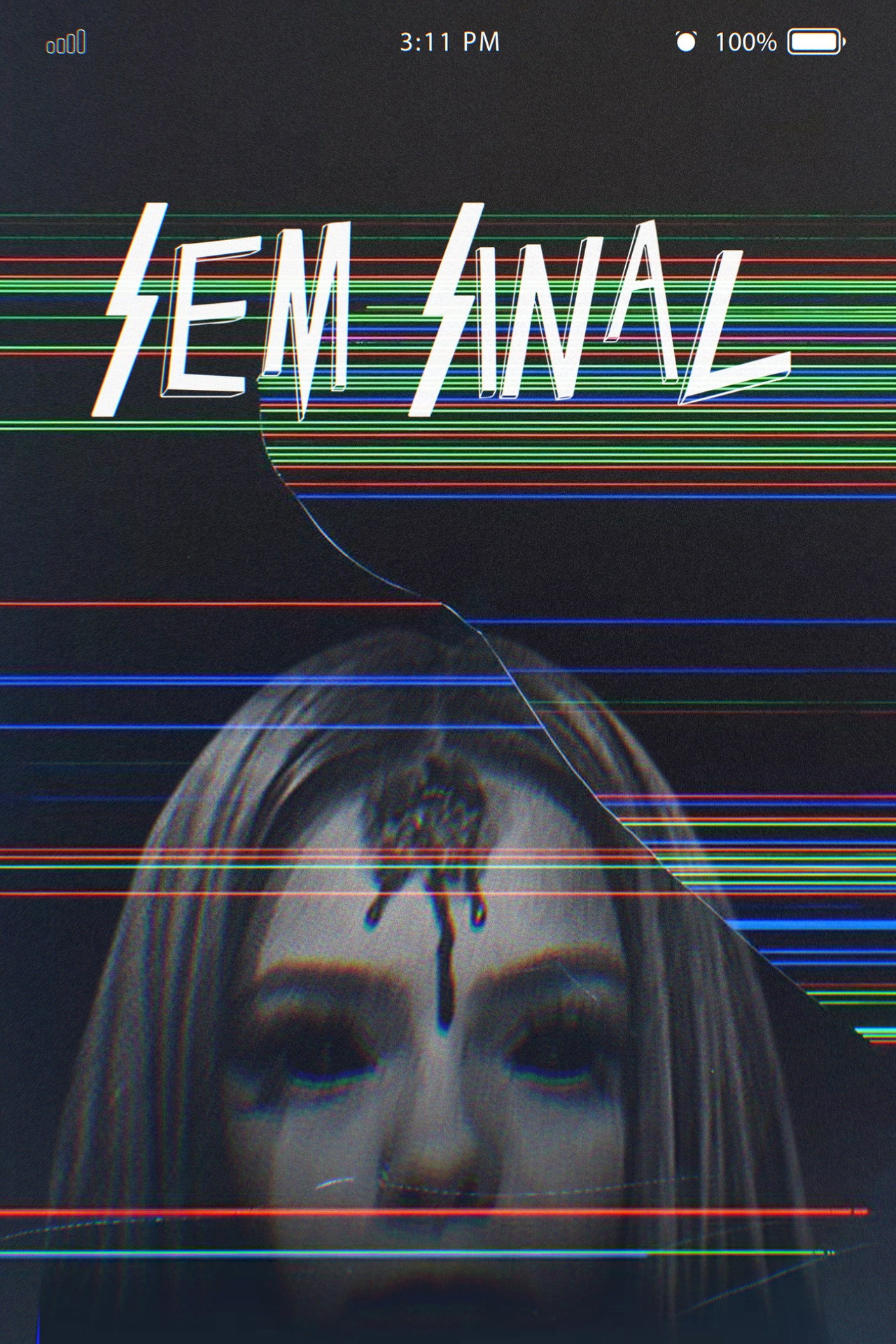 Sem Sinal filmaffisch