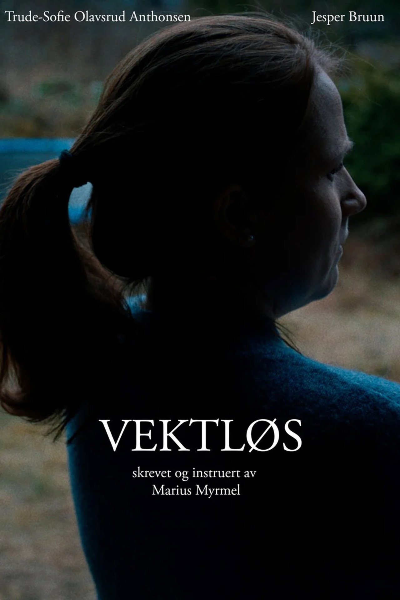 Vektløs filmaffisch