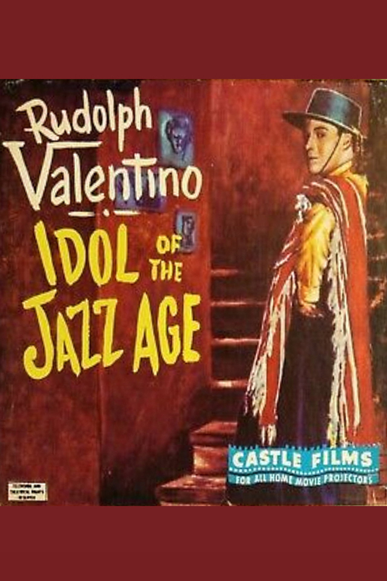 Rudolph Valentino - Idol of the Jazz Age Backdrop