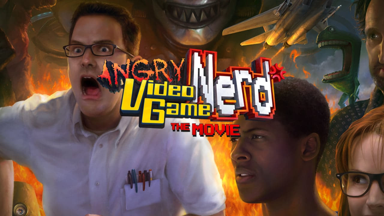 Angry Video Game Nerd: The Movie background