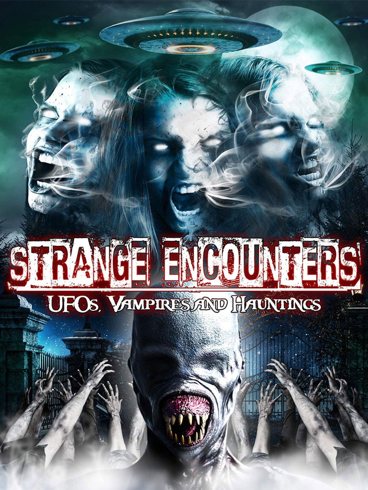 Strange Encounters: Vampires, UFOs and Hauntings Backdrop