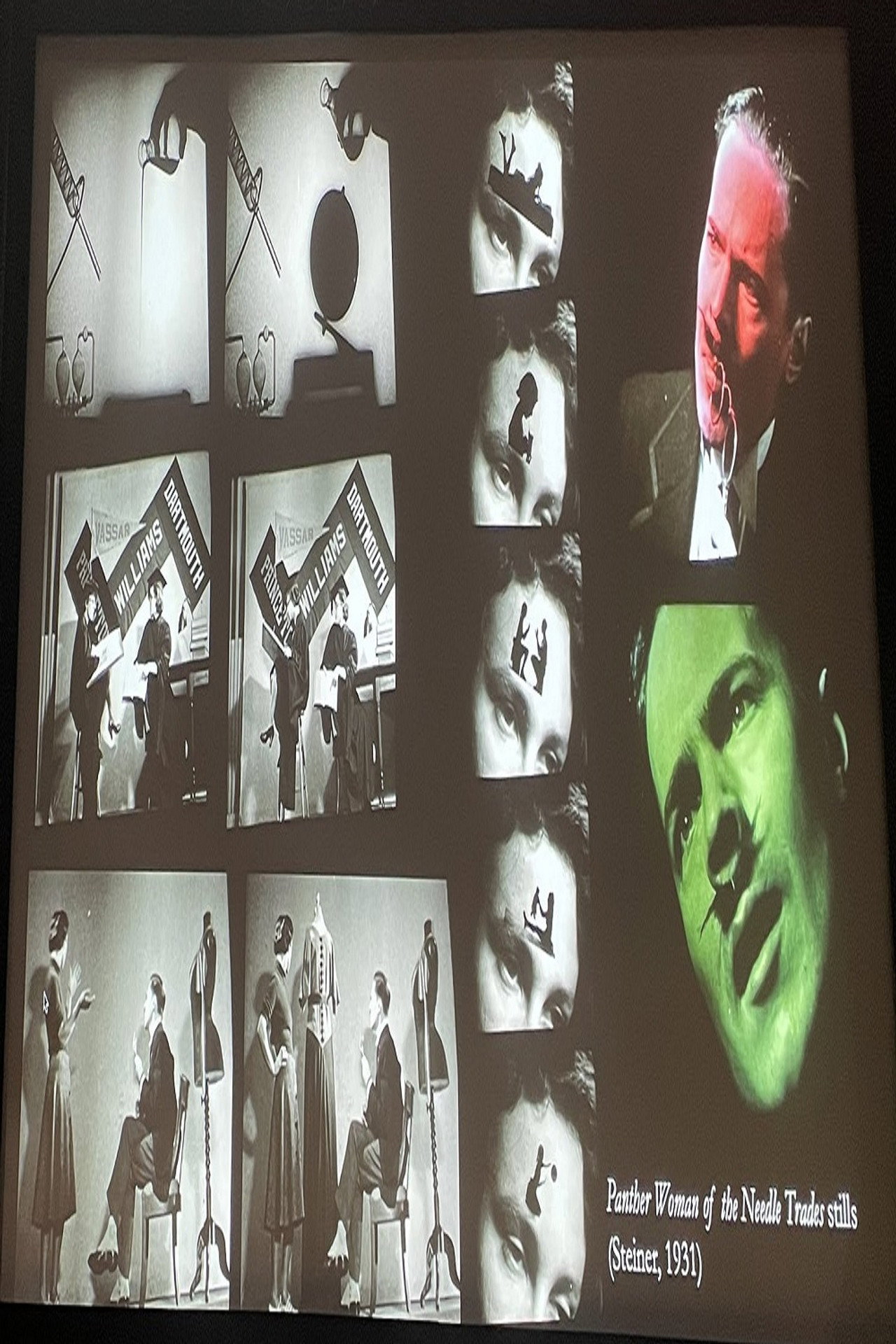 Panther Woman of the Needle Trades, or The Lovely Life of Little Lisa Backdrop