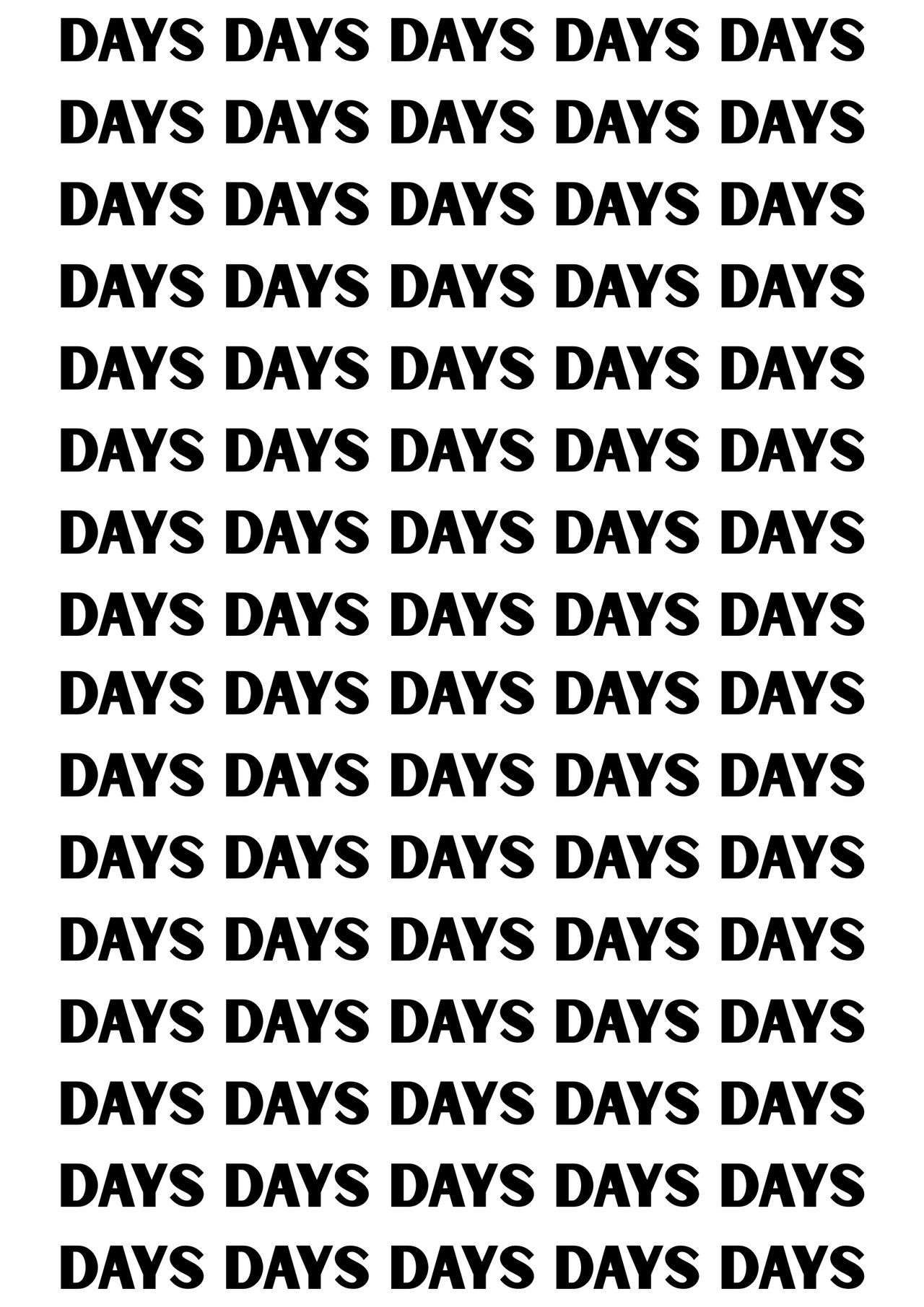 Days Backdrop