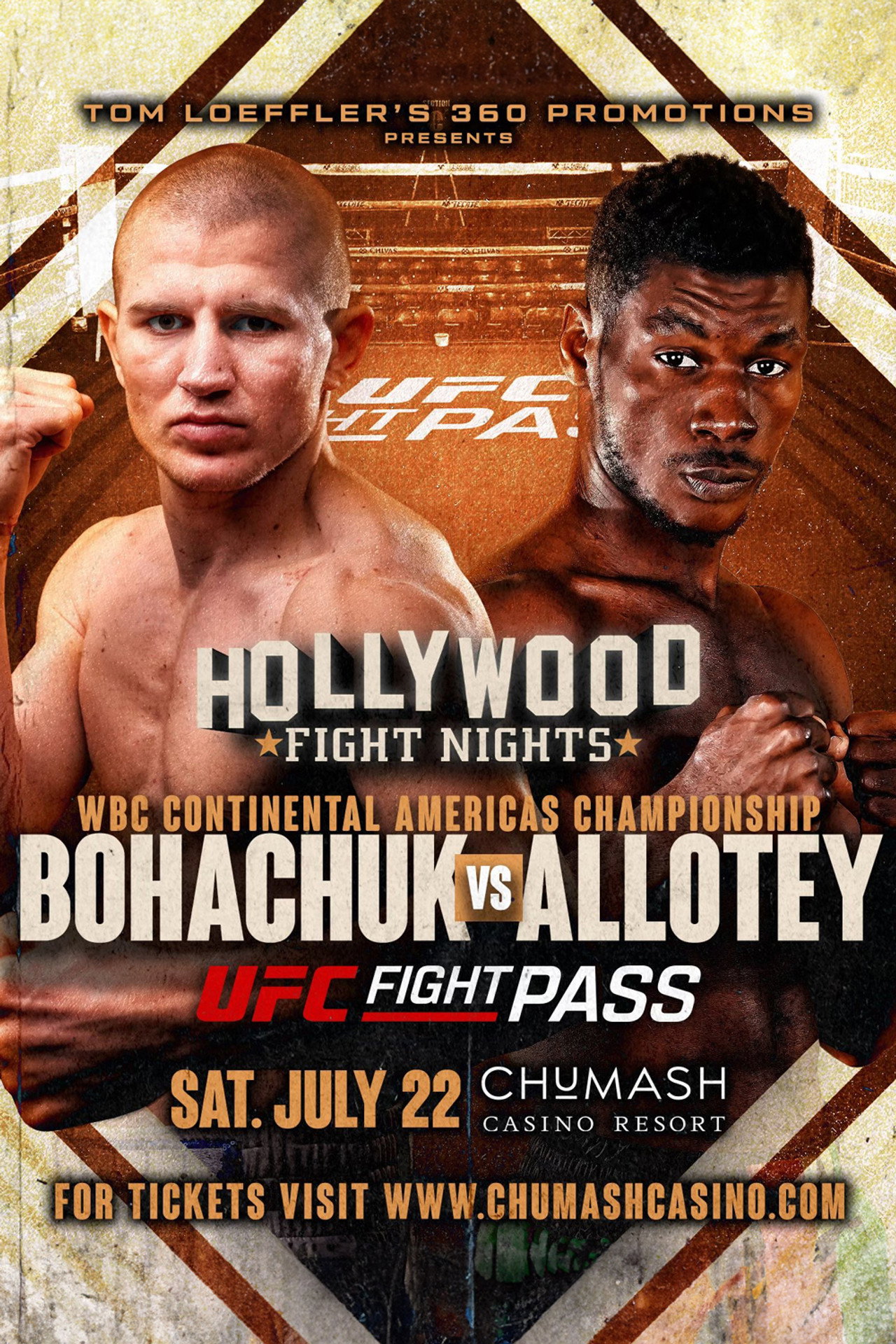 Serhii Bohachuk vs. Patrick Allotey filmaffisch