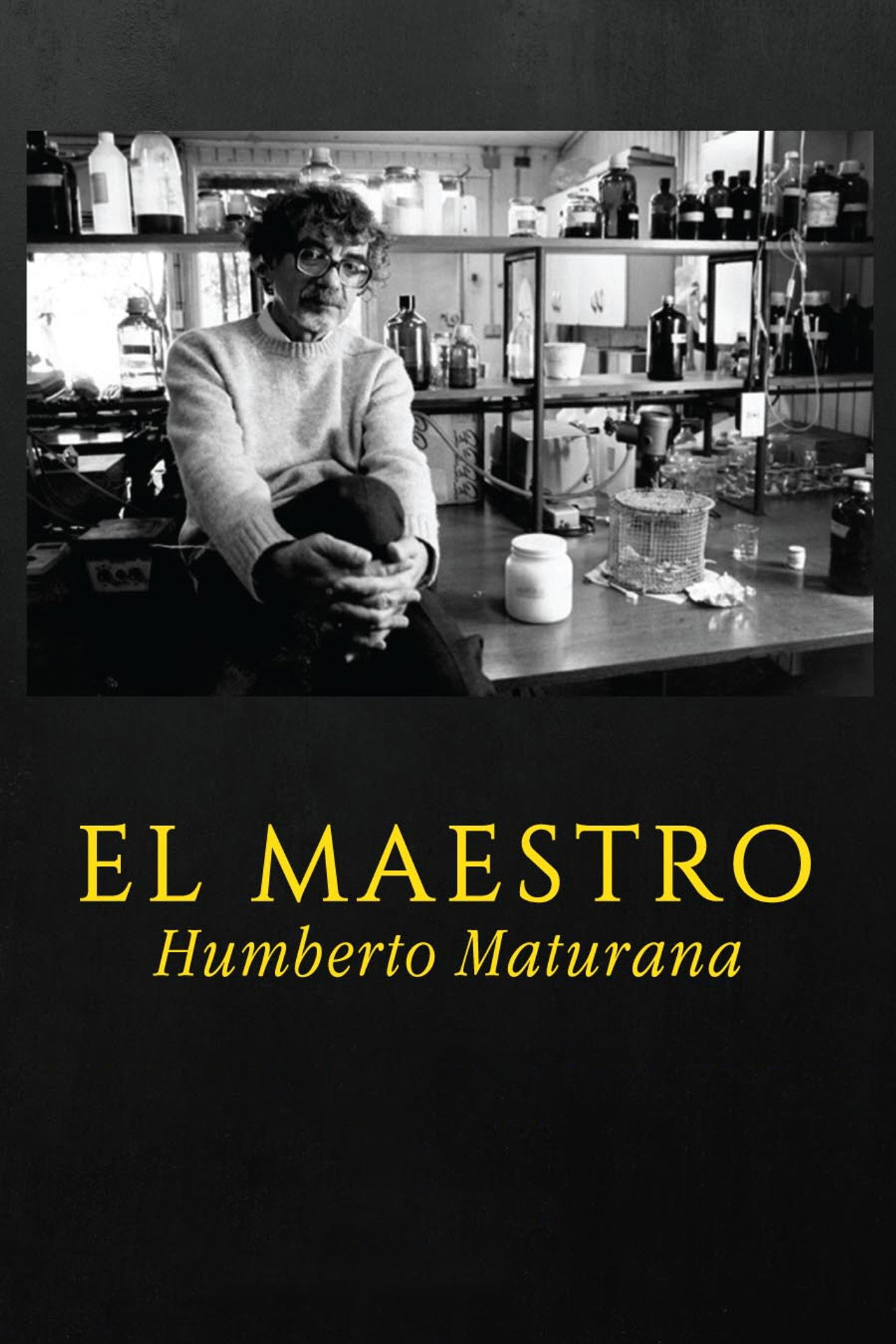 El maestro Humberto Maturana Backdrop