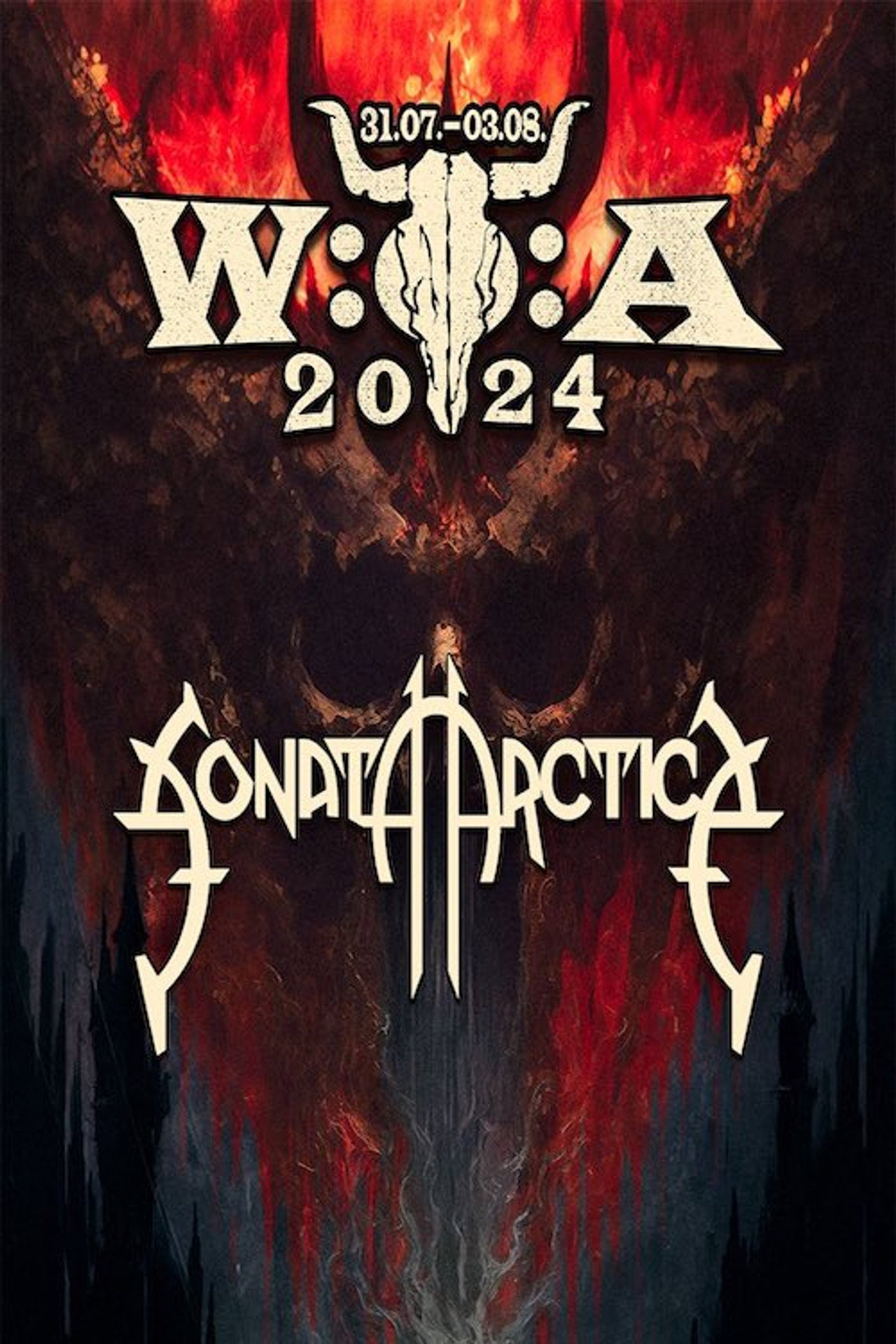 Sonata Arctica - Live At Wacken 2024 filmaffisch