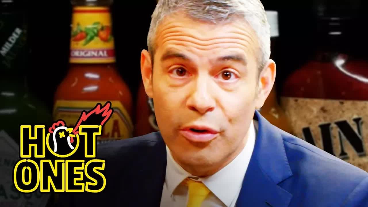 Hot Ones - Season 3 Episode 19 : Andy Cohen Spills the Tea While Eating Spicy Wings