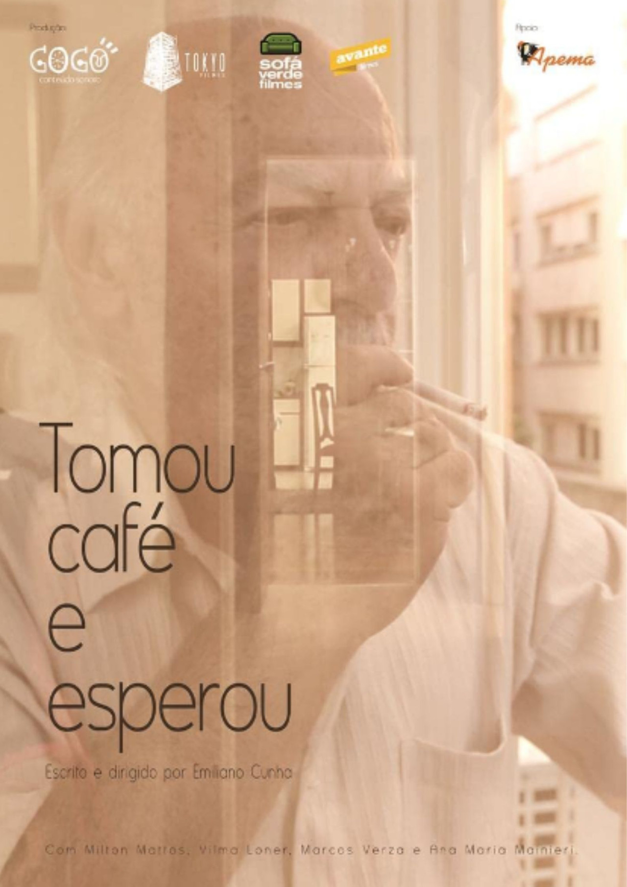 Tomou Café e Esperou Backdrop