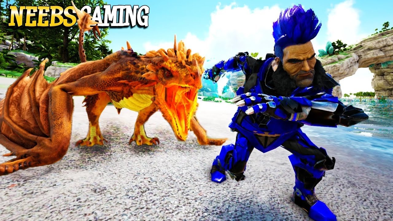 Neebs Gaming - Ark Survival Evolved - Season 6 Episode 51 : Wyvern Madness