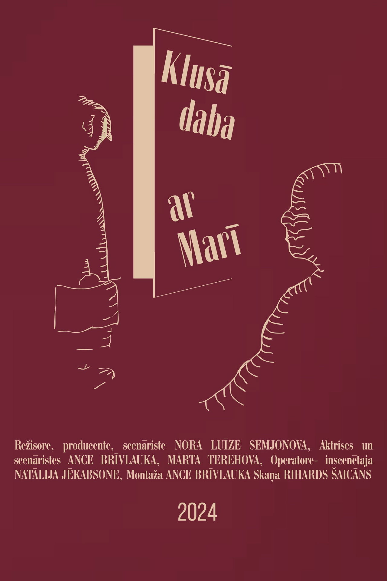 Klusā daba ar Marī filmaffisch