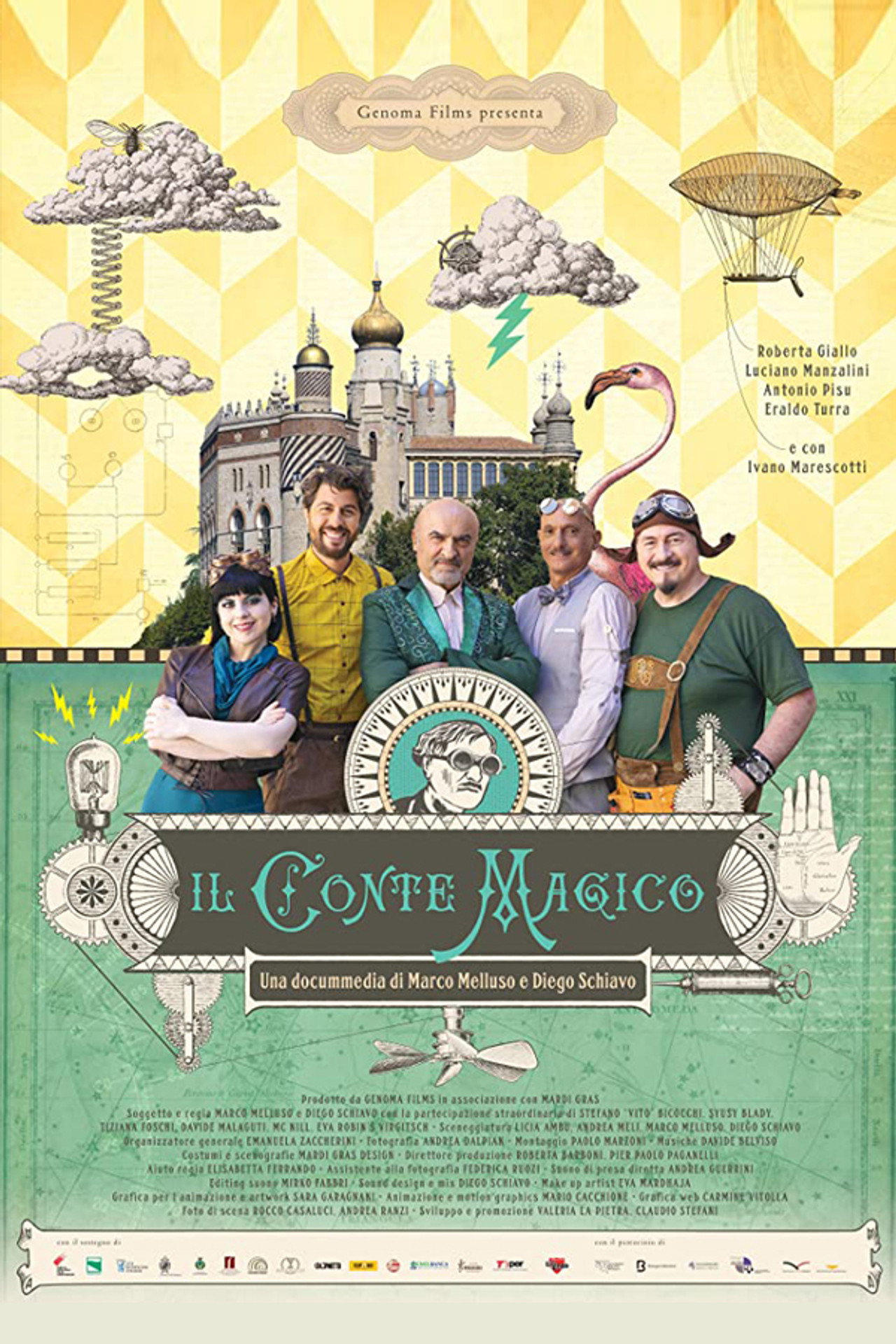 Il conte magico filmaffisch