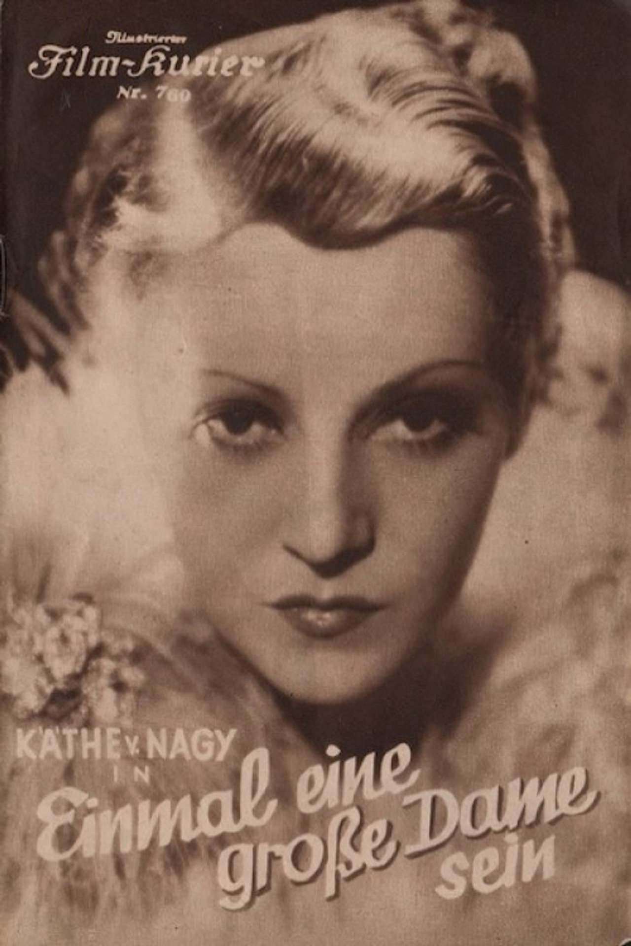 Einmal eine große Dame sein filmaffisch