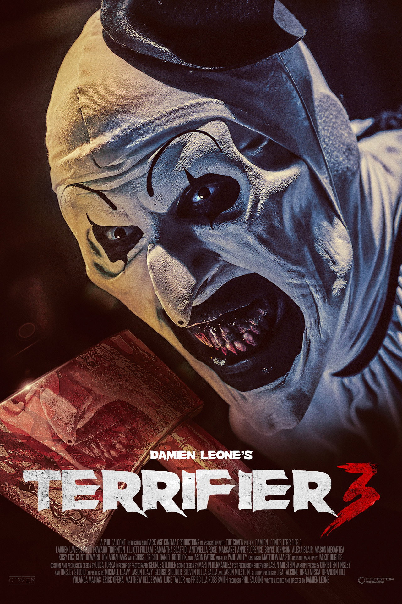 Terrifier 3 filmaffisch