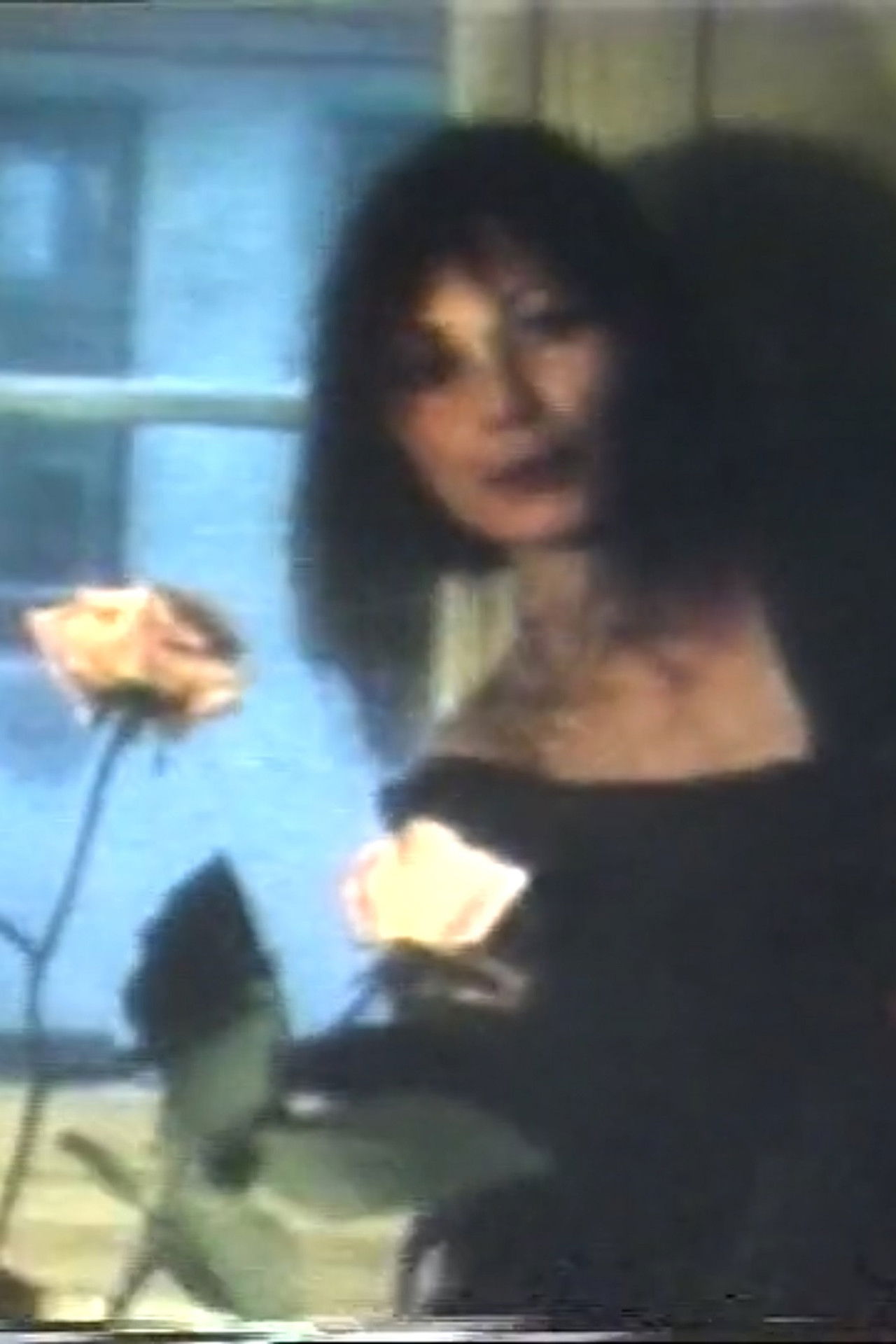 The Girl with the Green Dress (The Female Christ I) Backdrop