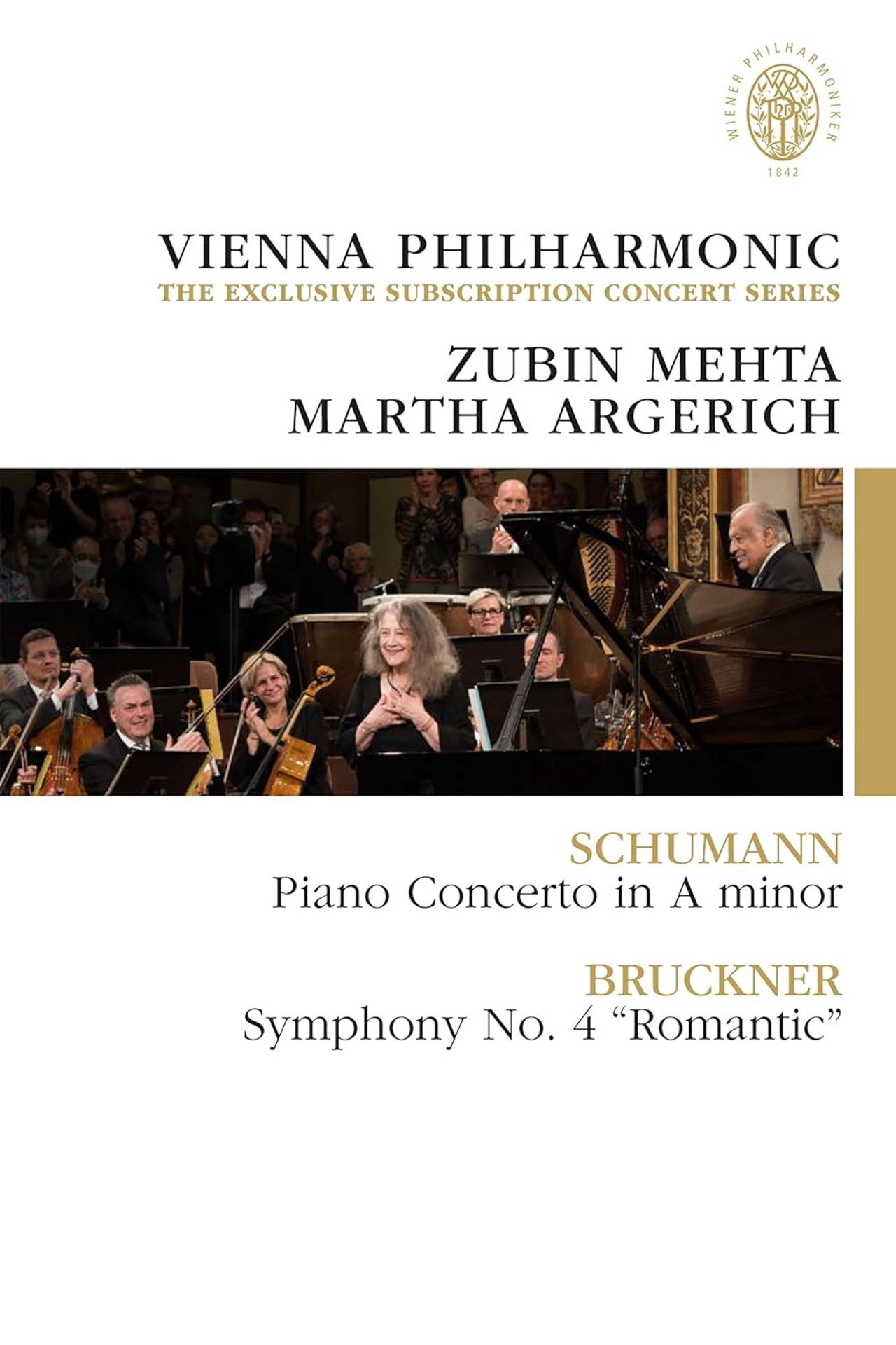 Vienna Philharmonic The Exclusive Subscription Concert Series - Zubin Mehta & Martha Argerich filmaffisch