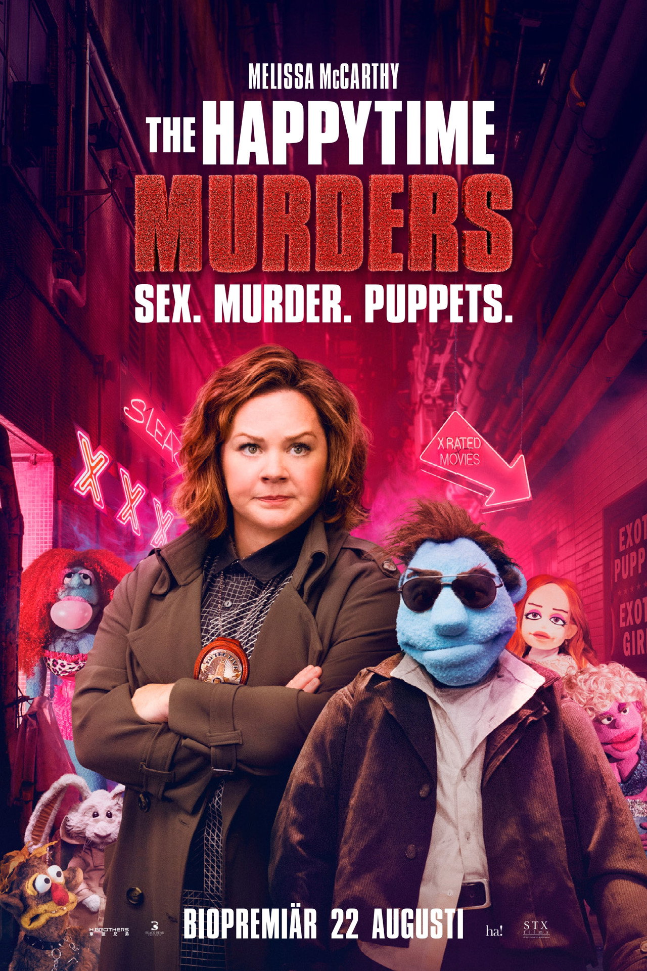 The Happytime Murders filmaffisch